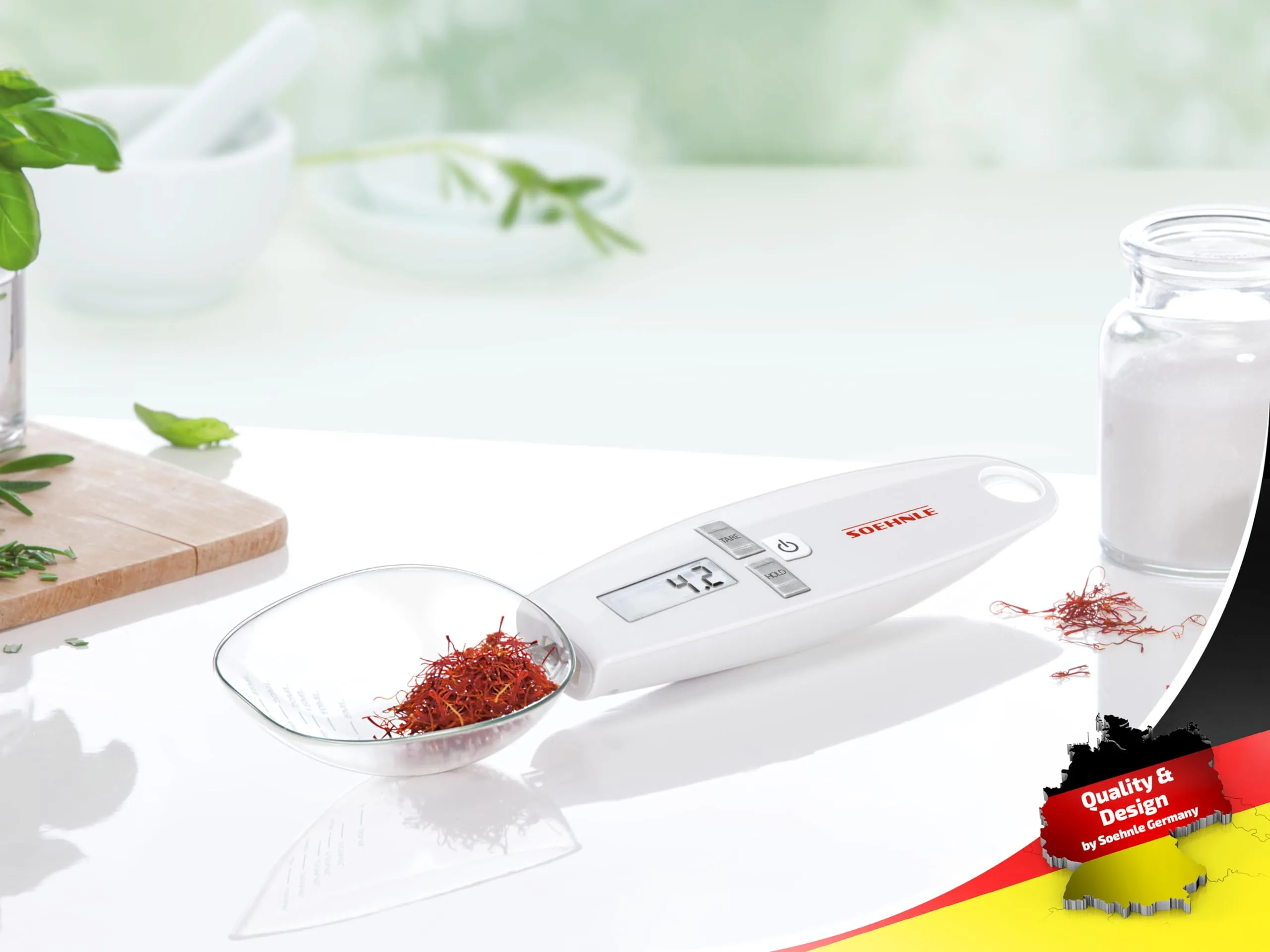 Soehnle Cooking Star Bilancia cucina digitale a cucchiaio, 0.1 g, 500 g, 66220 - immagine 2