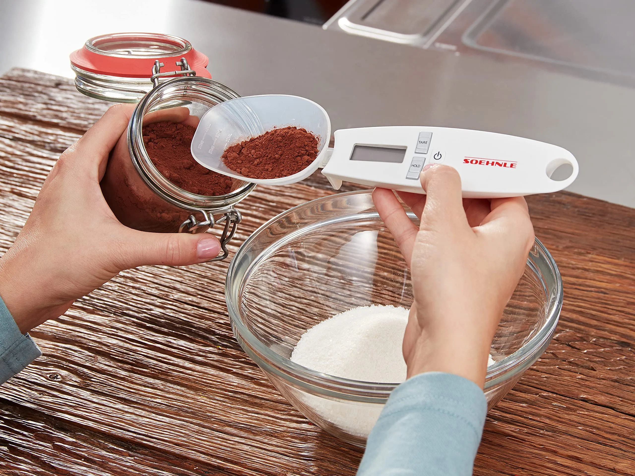 Soehnle Cooking Star Bilancia cucina digitale a cucchiaio, 0.1 g, 500 g, 66220 - immagine 3