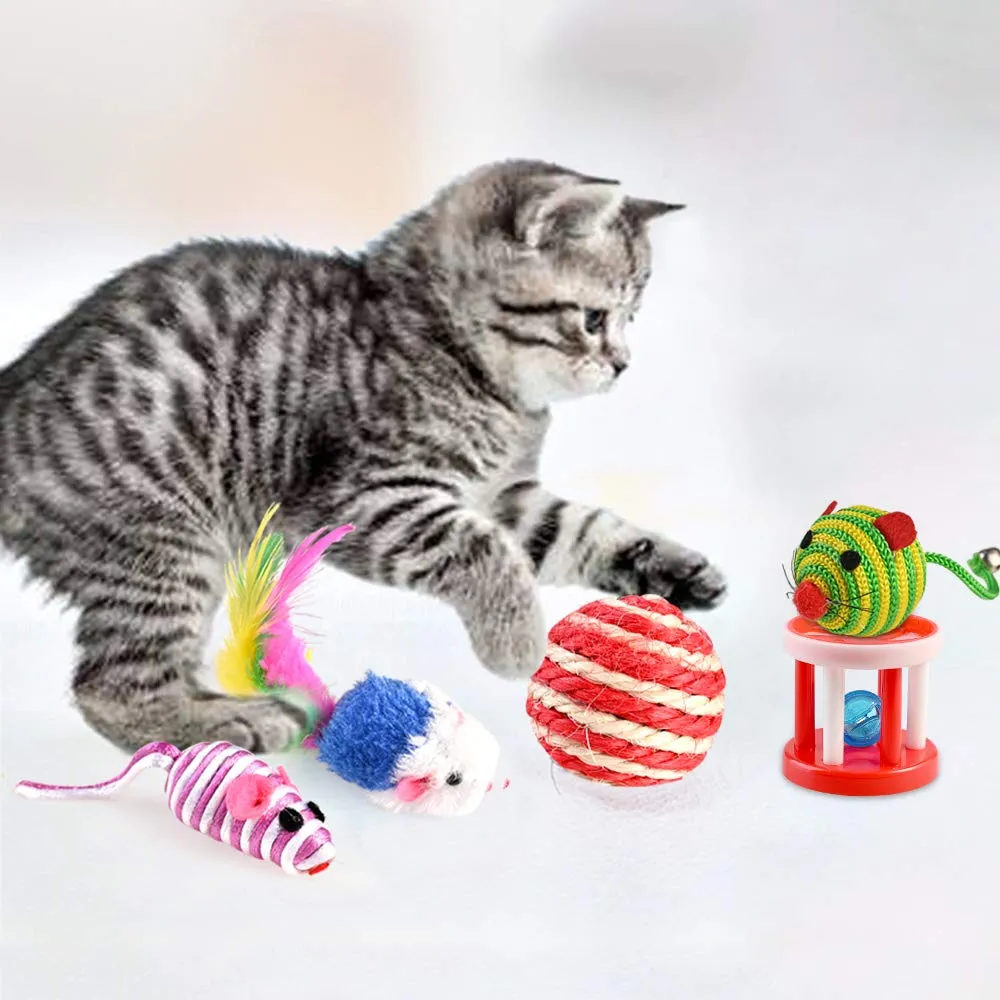 GOLDGE Giocattoli Interattivi per Gatti Indoor, 16 Pezzi - immagine 7