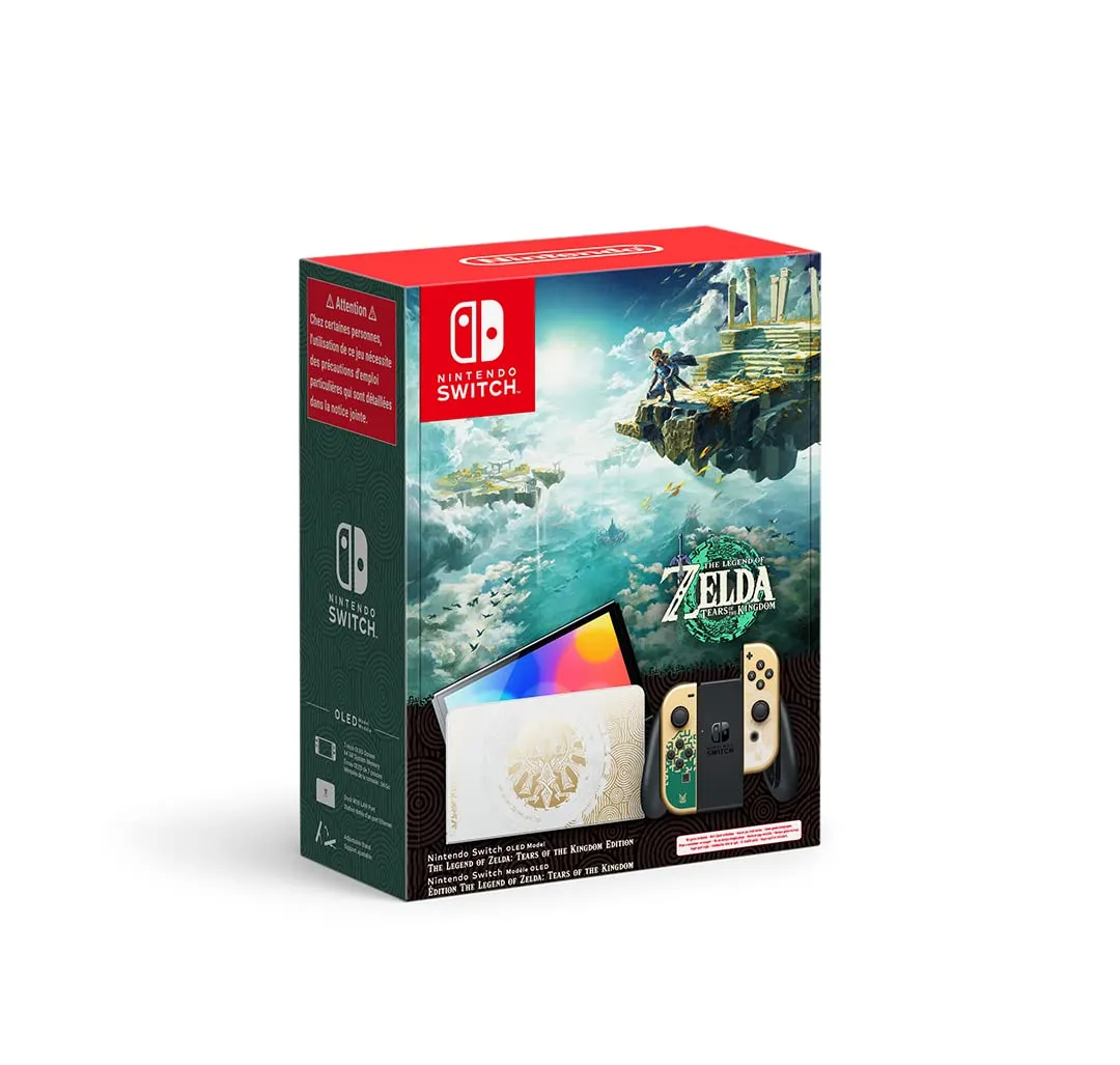 Nintendo Switch OLED Edizione Speciale The Legend of Zelda: Tears of the Kingdom - immagine 1