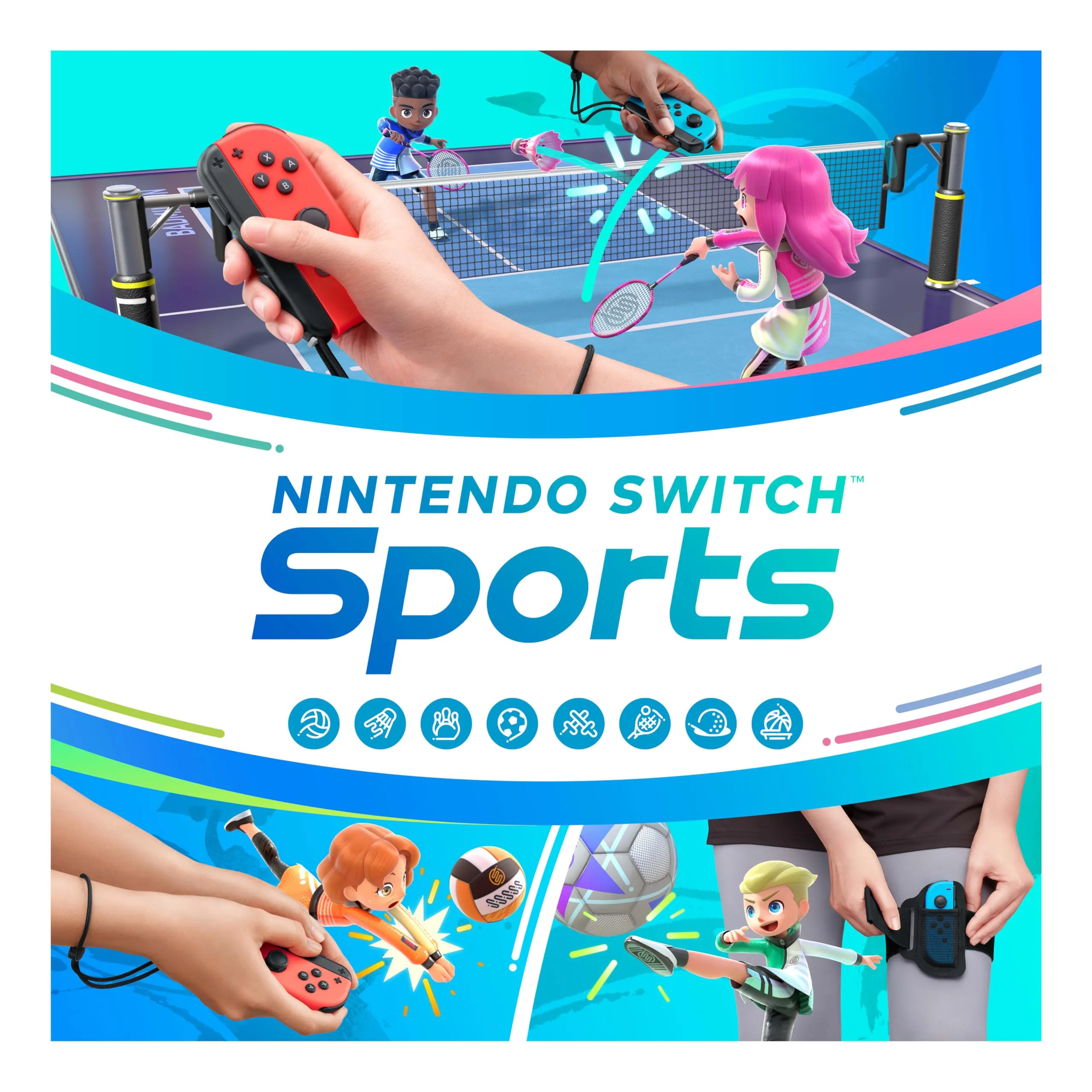 Nintendo Switch (Blu Neon/Rosso Neon) con Nintendo Switch Sports e 12 Mesi Switch Online - immagine 4