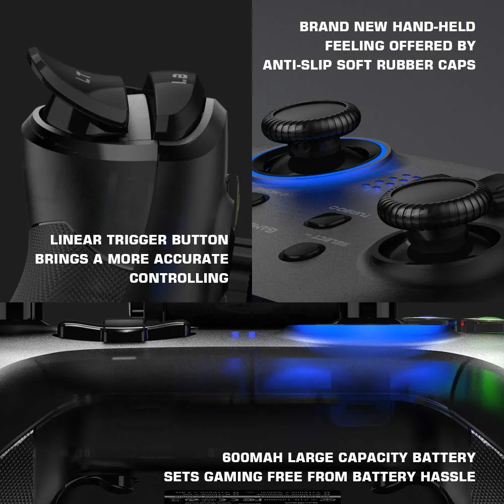 GameSir T4 Pro Wireless Controller for Switch, PC, iOS, Android - immagine 8