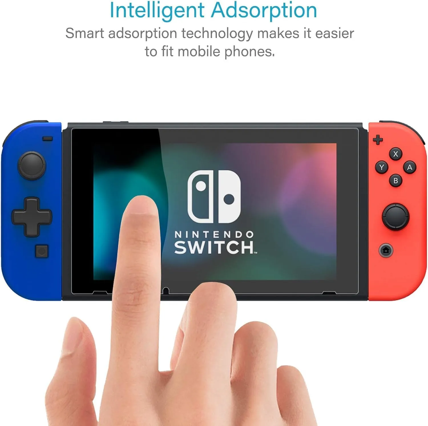 NEW'C Pellicola in Vetro Temperato per Nintendo Switch - immagine 4