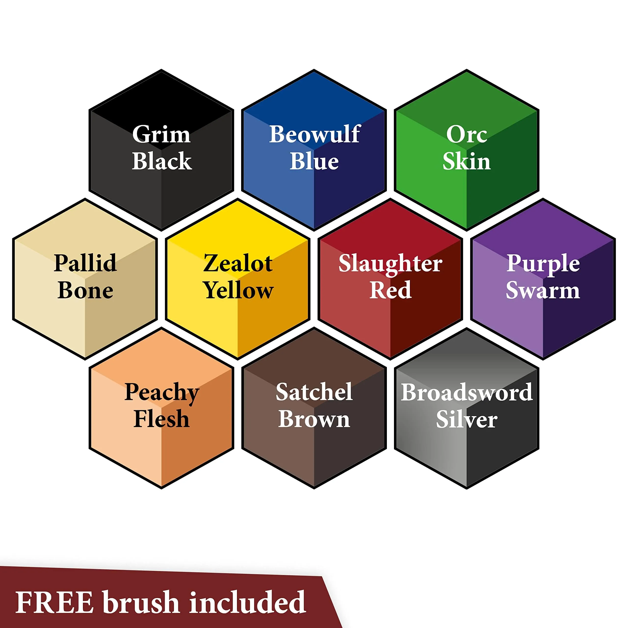The Army Painter Speedpaint Starter Set 2.0, 10 x 18 ml Acrylics - immagine 3