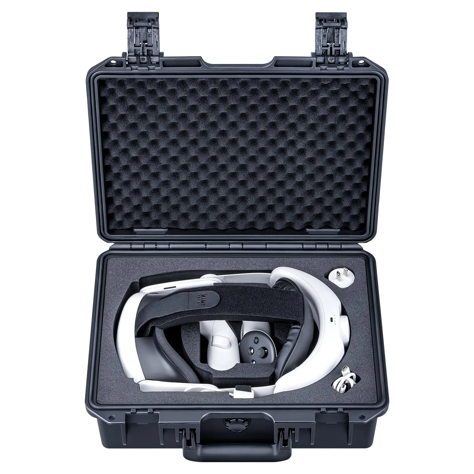Lykus Titan OQ210 Custodia Impermeabile per Quest 3S, Quest 3 e Fascia Kiwi Design K4 con Batteria - immagine 1
