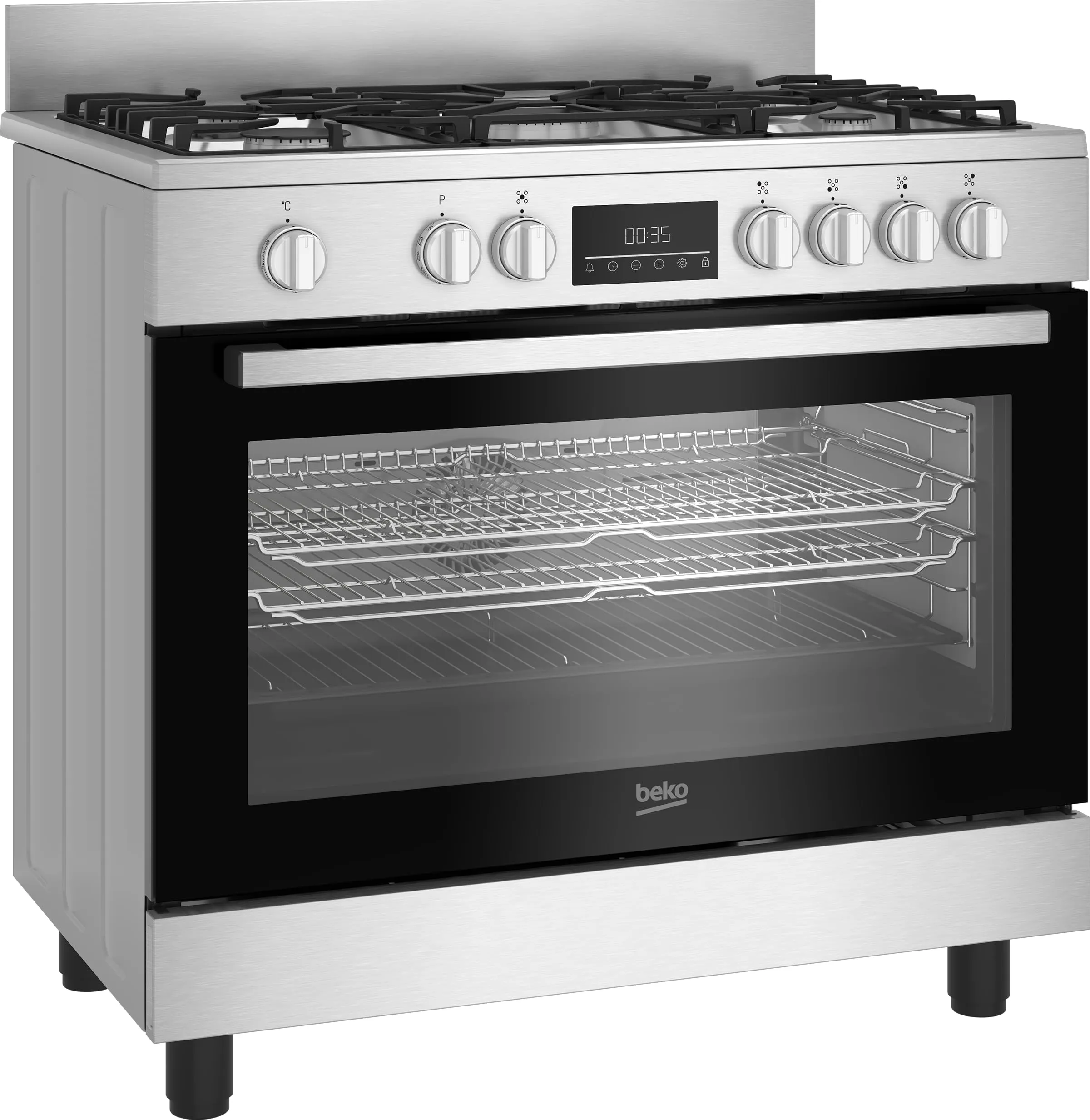 Beko Cucina a Gas 90x60 cm BGM11226EX - immagine 2