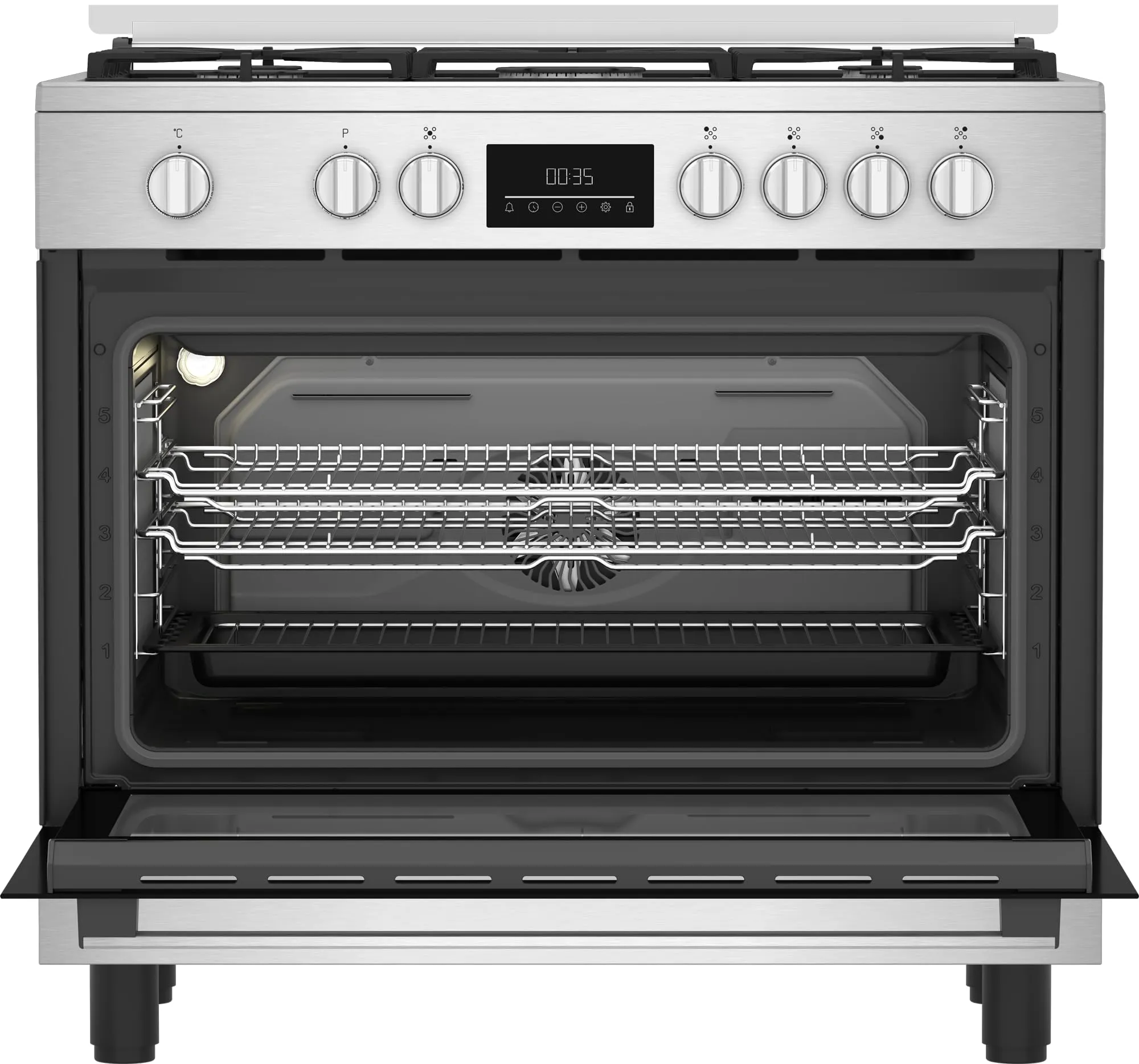 Beko Cucina a Gas 90x60 cm BGM11226EX - immagine 4