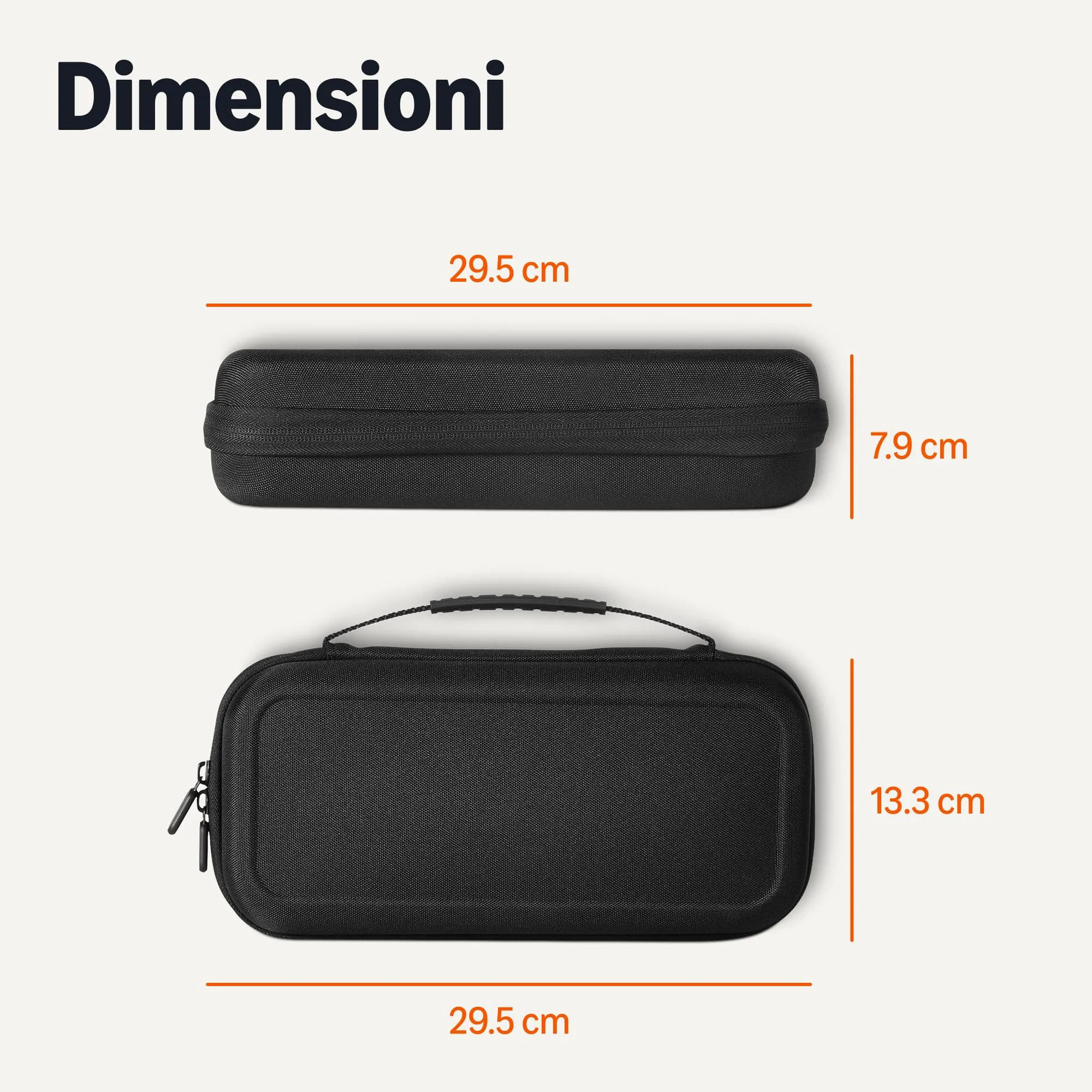 Amazon Basics Custodia Universale per Nintendo Switch, Compatibile con Switch 2 e Switch OLED, Nero - immagine 5
