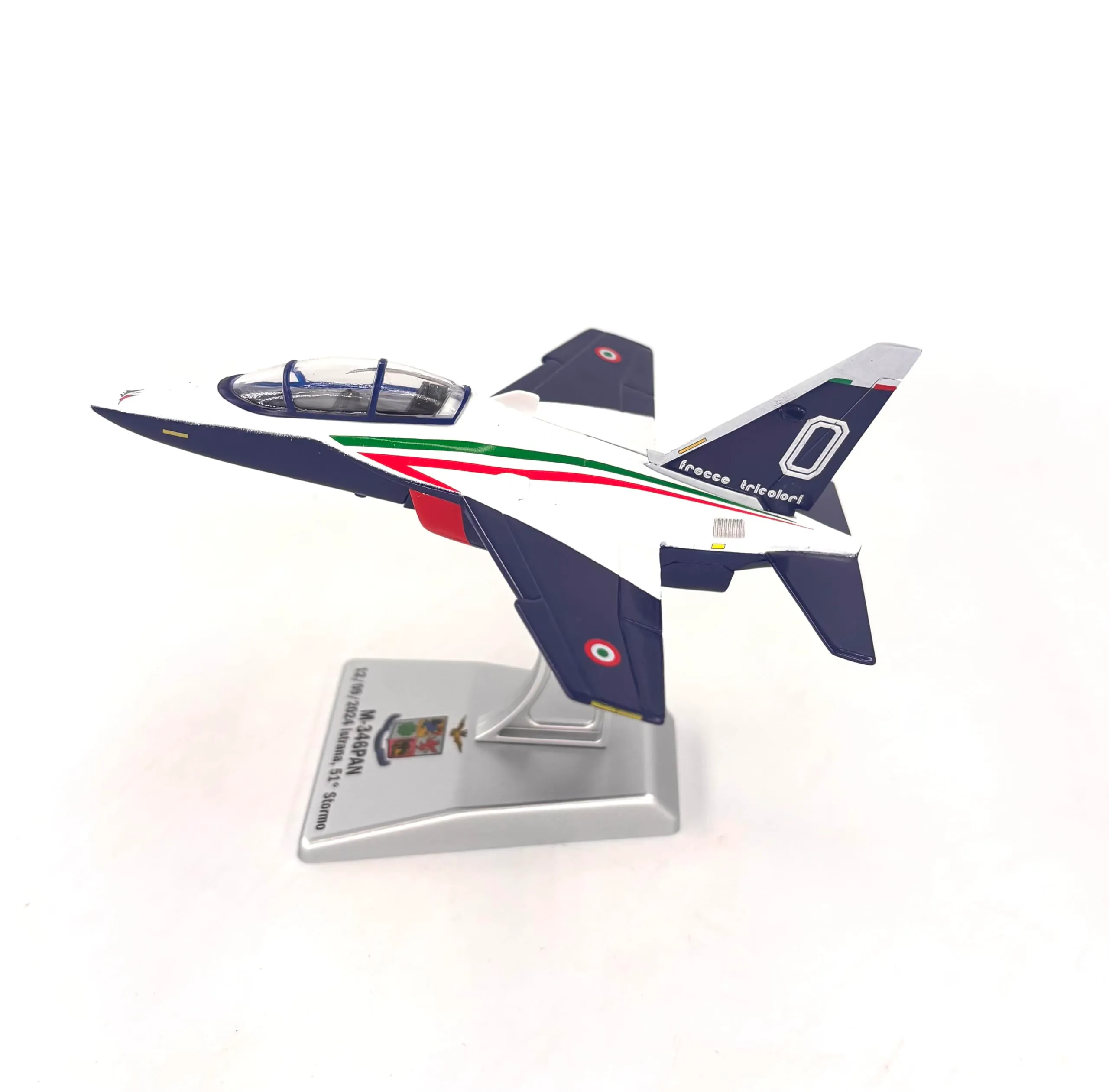 Italeri 48267 M-346 PAN Pony 0 Frecce Tricolori Die Cast Model, Scale 1:100 - immagine 3