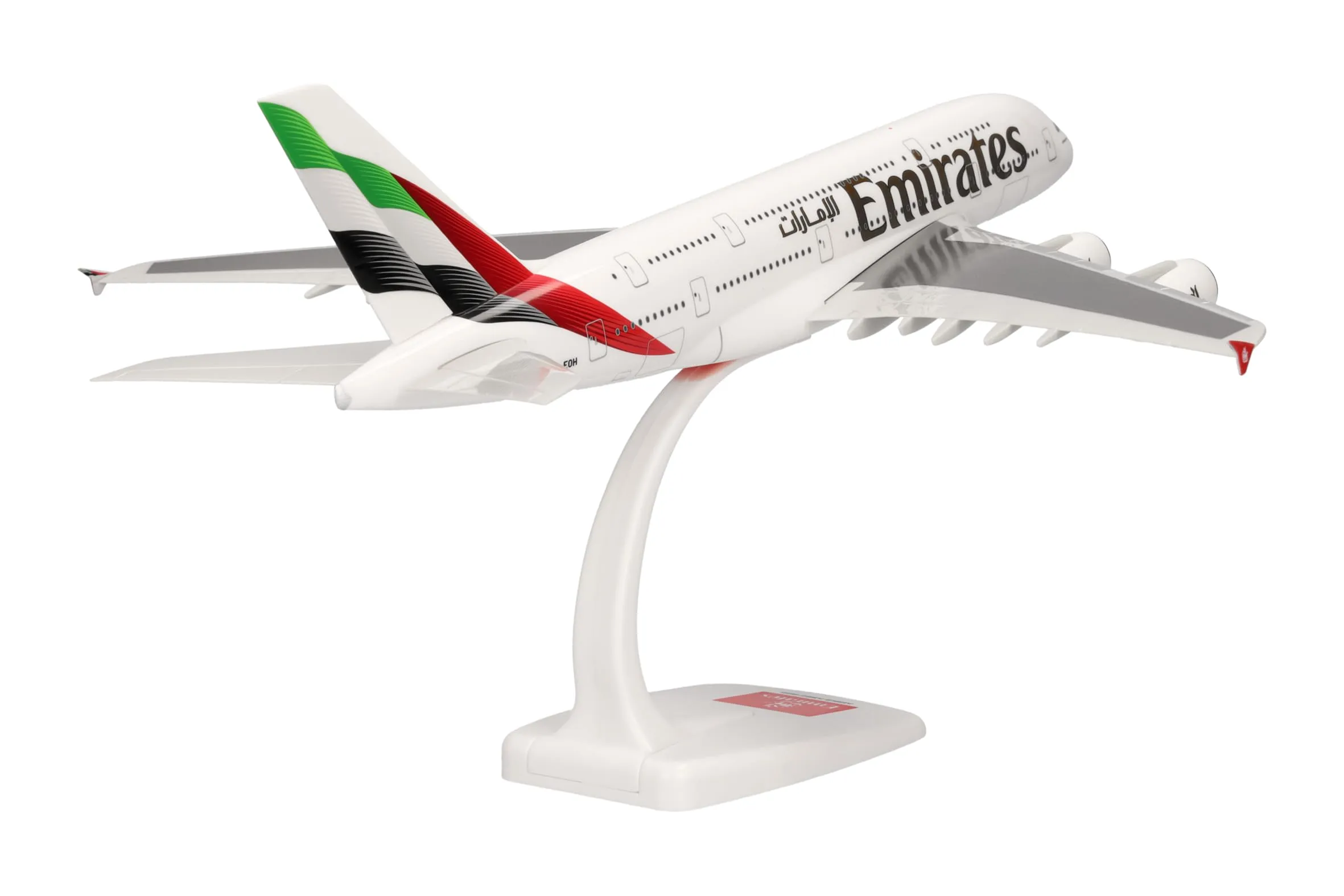 Herpa Emirates Airbus A380 1:250 Snap-Fit Model Airplane - immagine 2