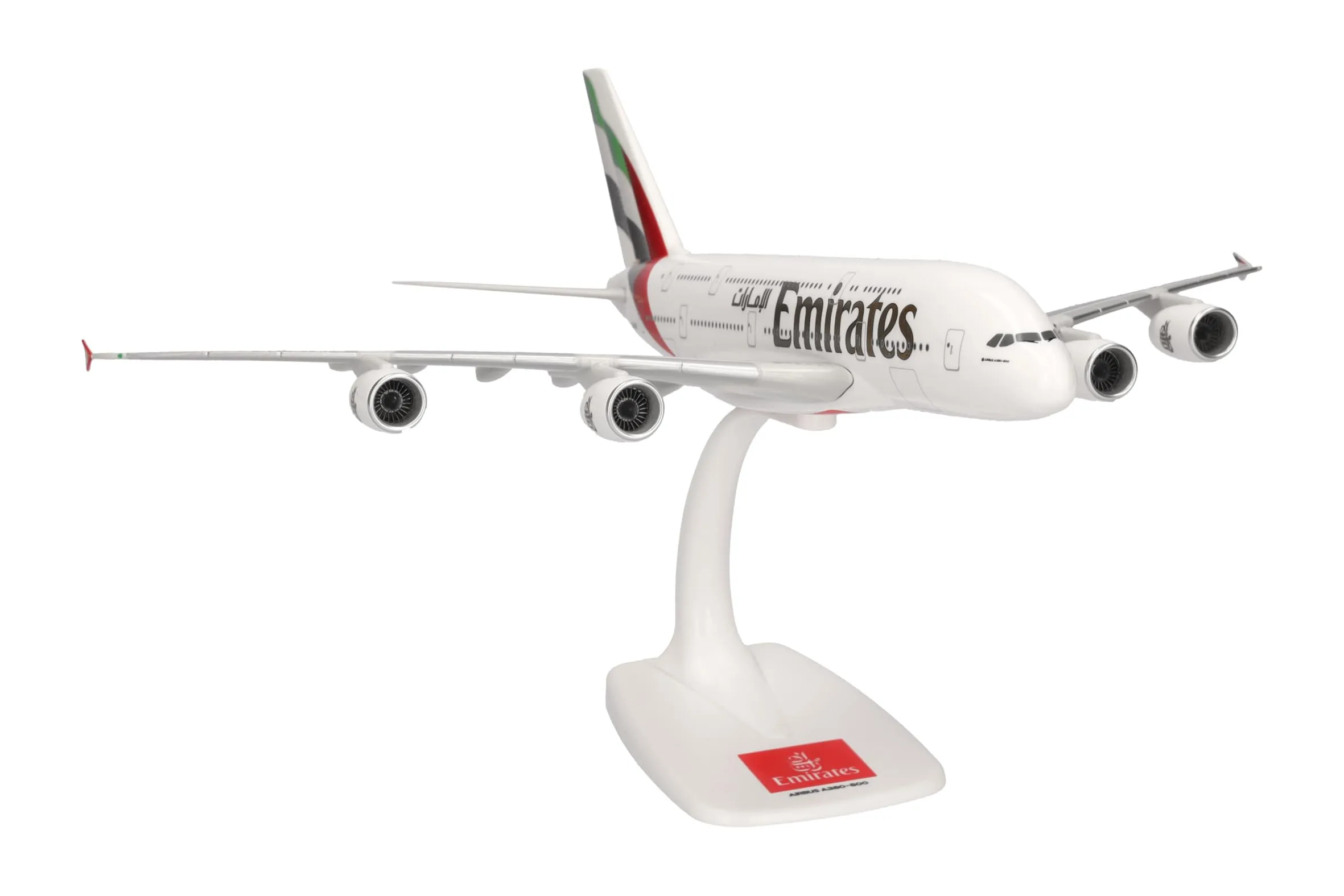 Herpa Emirates Airbus A380 1:250 Snap-Fit Model Airplane - immagine 3