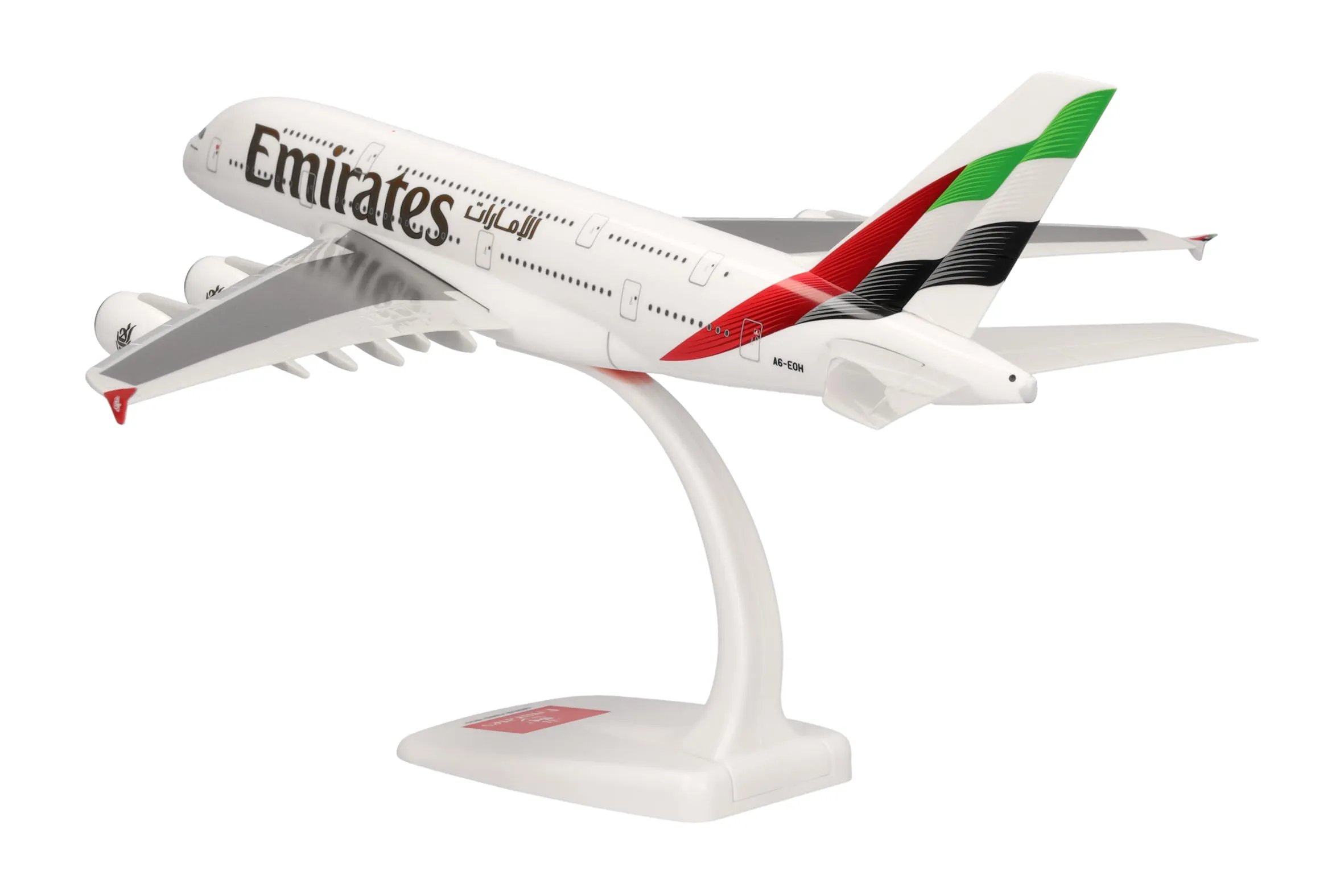 Herpa Emirates Airbus A380 1:250 Snap-Fit Model Airplane - immagine 4