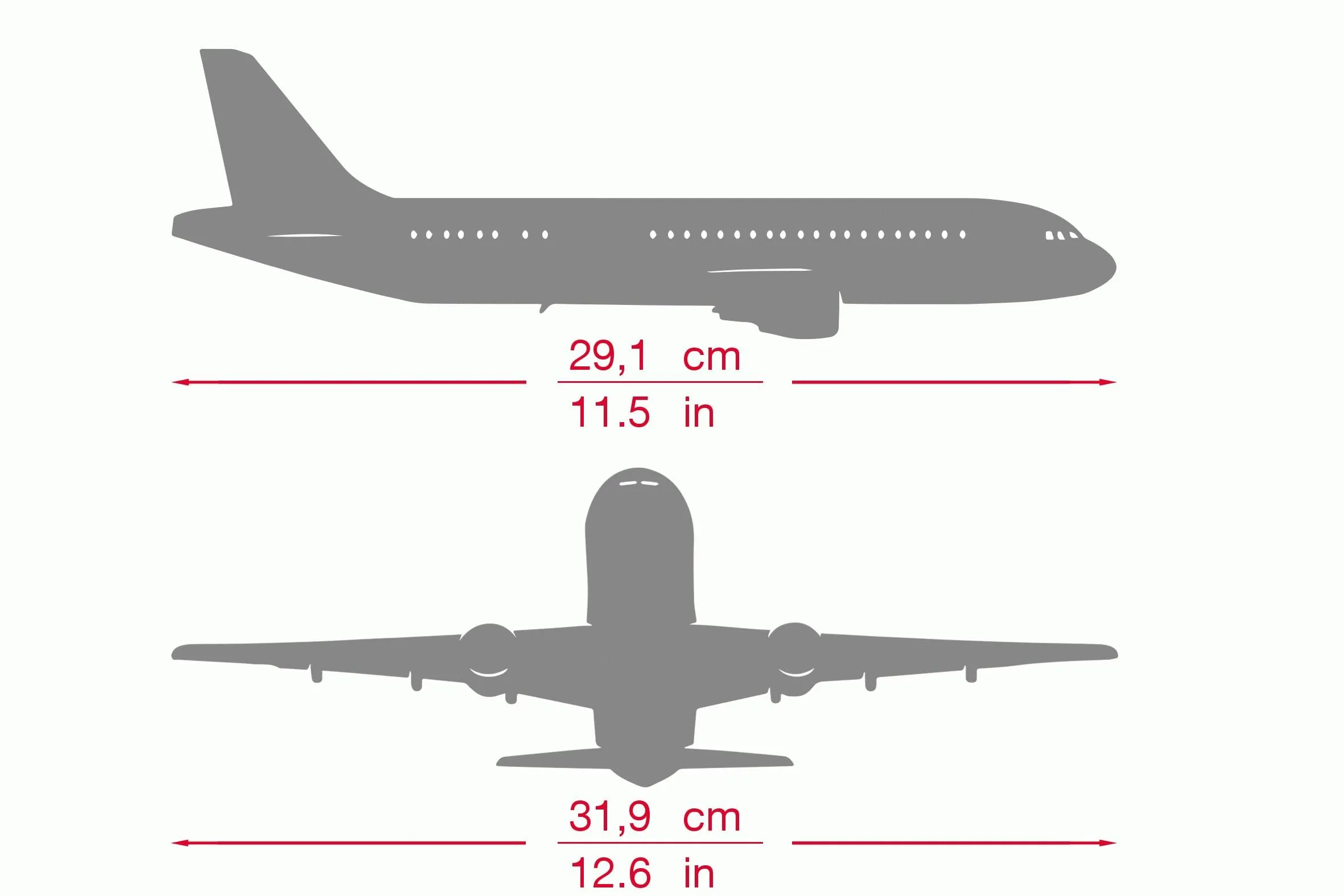 Herpa Emirates Airbus A380 1:250 Snap-Fit Model Airplane - immagine 6