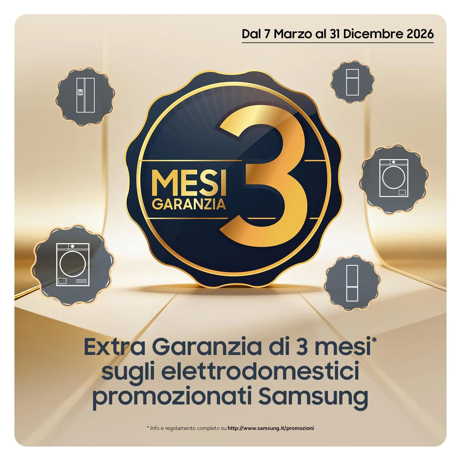 Samsung Slim Lavatrice F-WM703M05TW3M, 7 Kg, Carica Frontale, Bianco - immagine 2