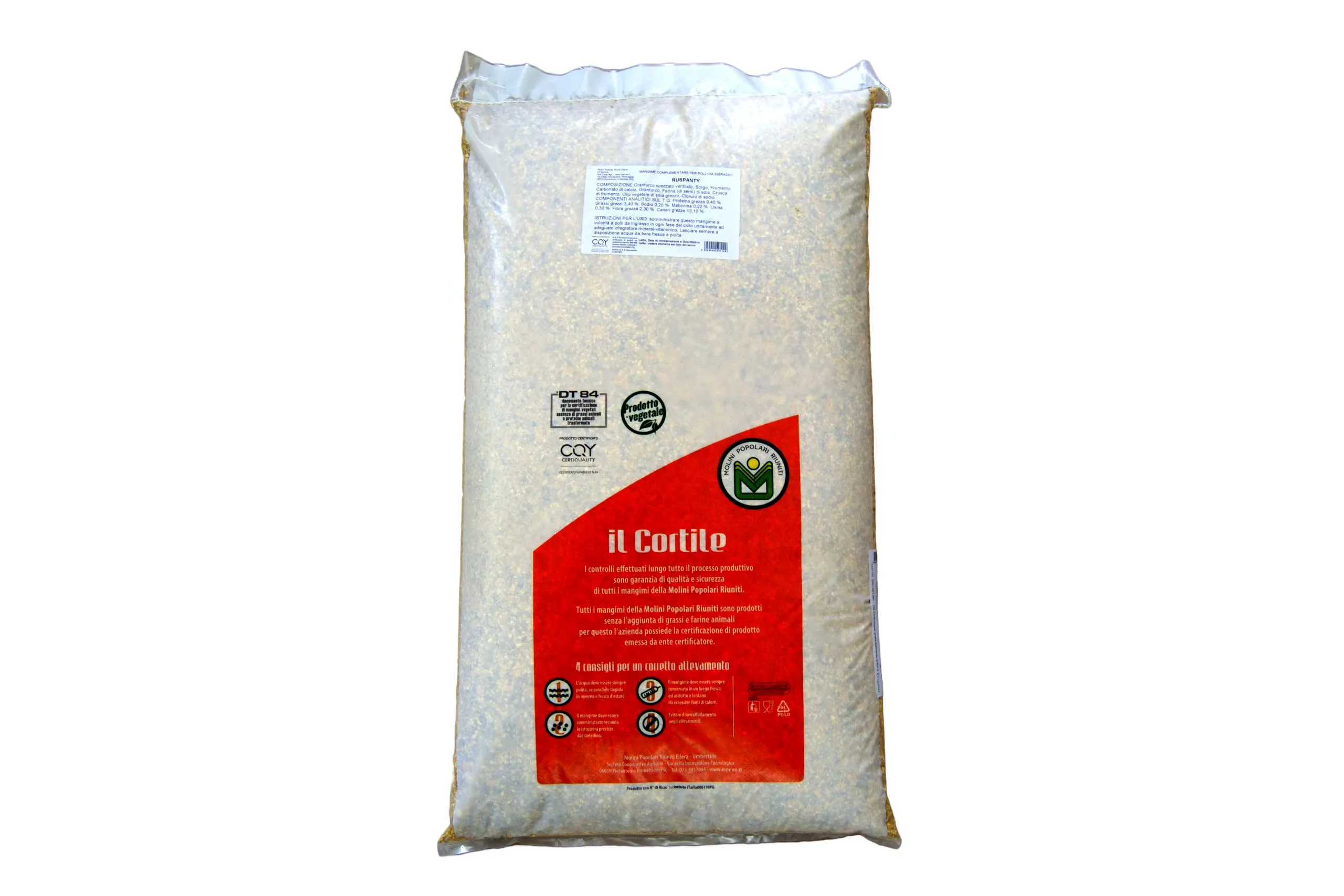 Molini Popolari Riuniti Ruspanty Mangime in Granaglie per Volatili da Cortile, 25 kg - immagine 2