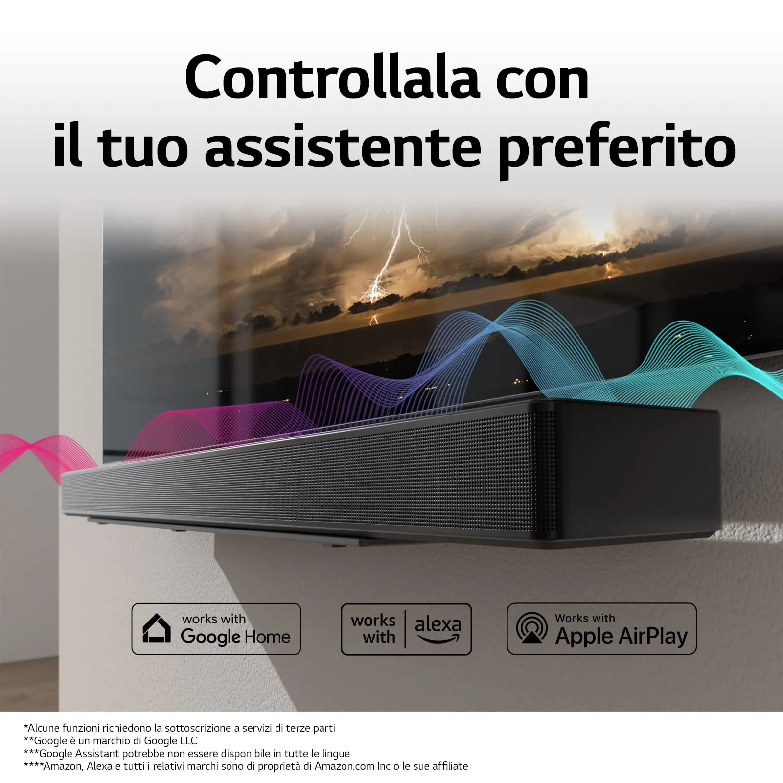 LG SC9S Soundbar 400W 3.1.3 Channel with Wireless Subwoofer, Dolby Atmos, DTS:X, IMAX Enhanced, VRR, ALLM, Wi-Fi, HDMI In/Out - immagine 14
