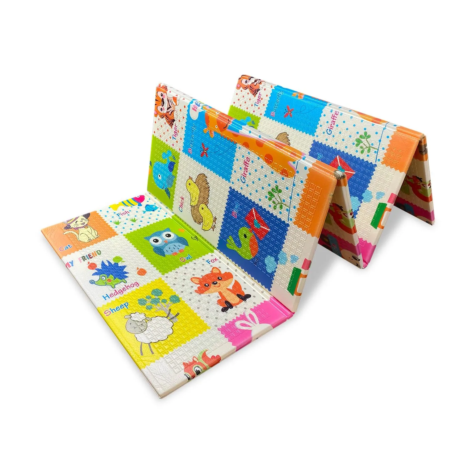 GIODICART Tappeto Gioco Pieghevole per Neonati e Bambini, 200x150 cm, Spessore 10mm - immagine 4