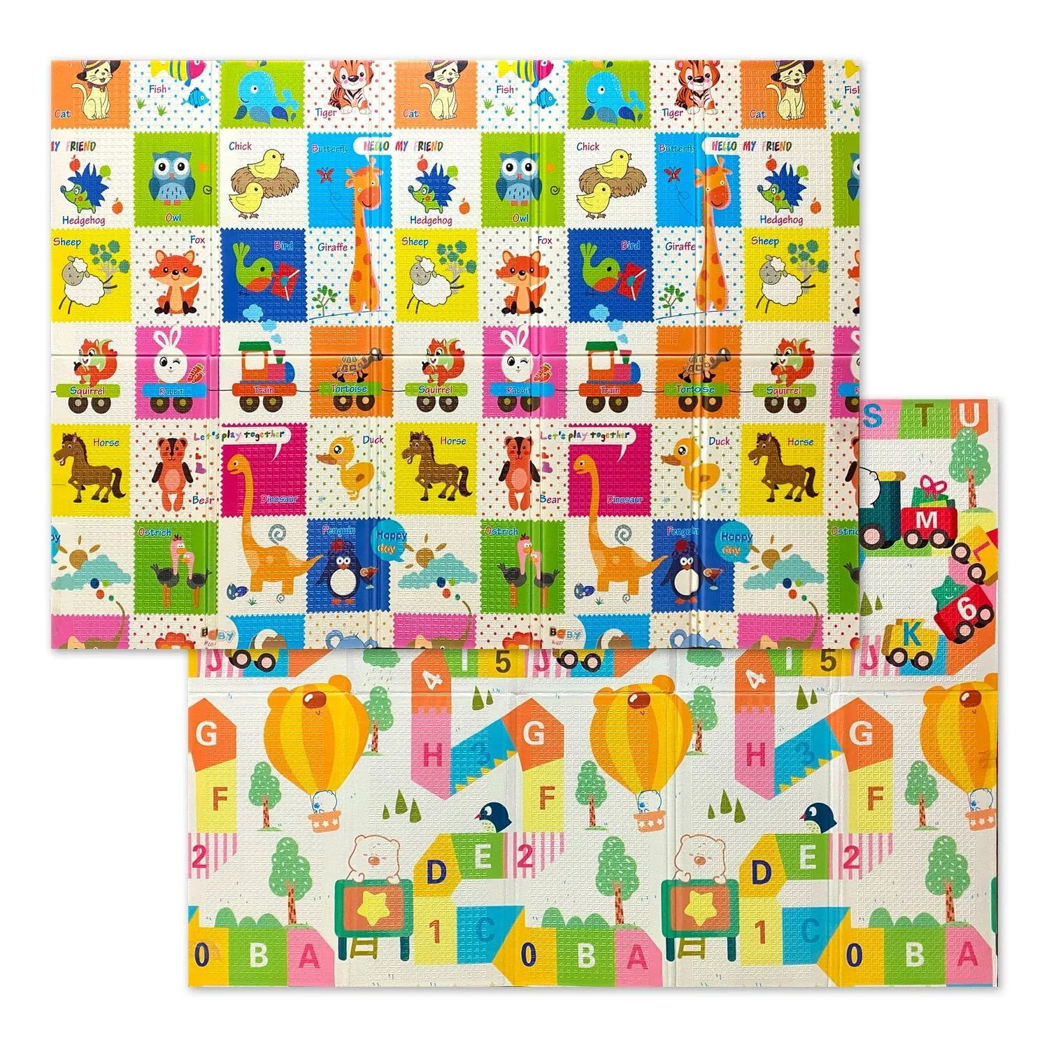 GIODICART Tappeto Gioco Pieghevole per Neonati e Bambini, 200x150 cm, Spessore 10mm - immagine 5