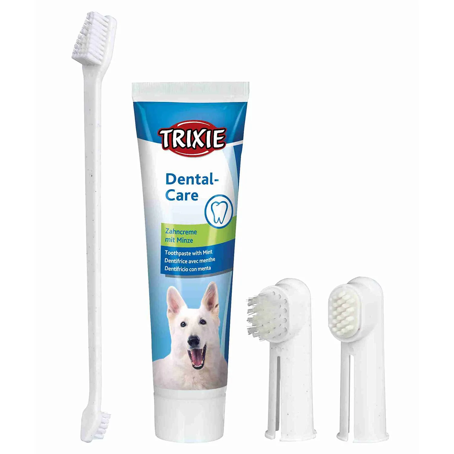 Trixie 2561 Dental Care Kit for Dogs - immagine 1