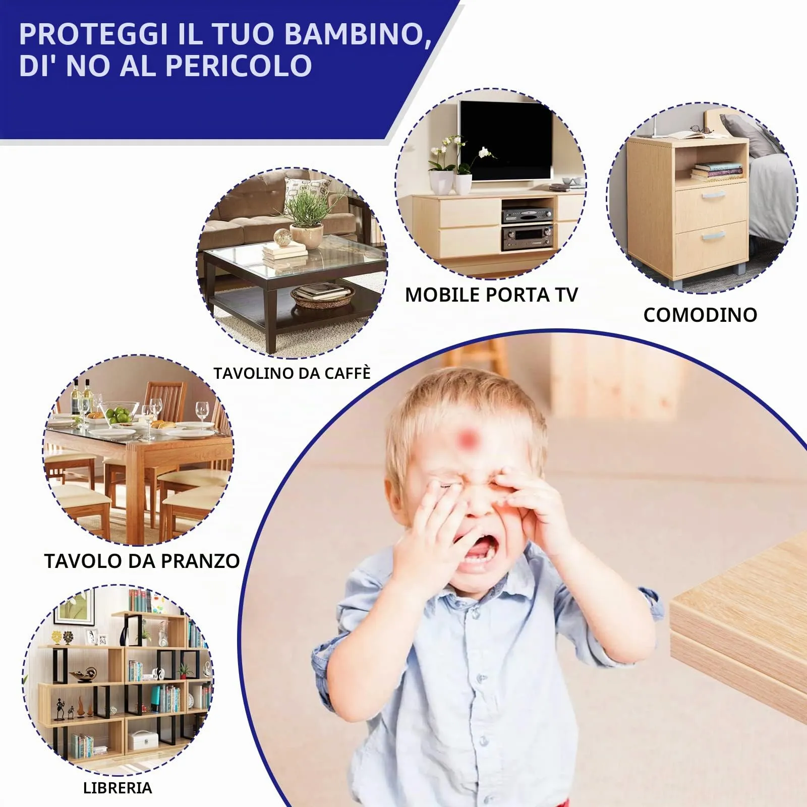 Jewan Paraspigoli per Bambini Trasparenti, 30 Pezzi - immagine 7