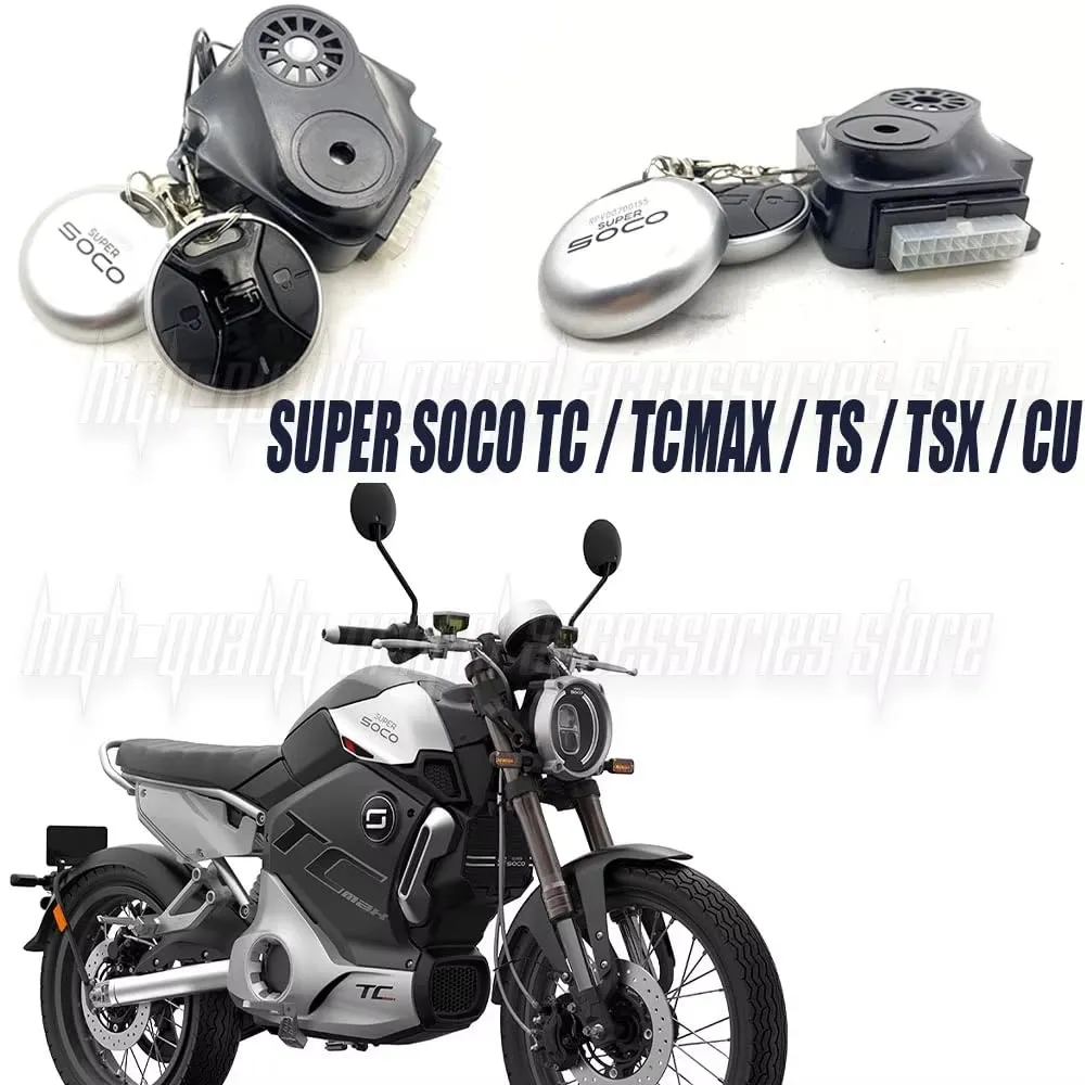 Super Soco TC TCMAX TS TSX CU Alarm Remote Control Anti-Theft One-Button Start Accessories - immagine 4