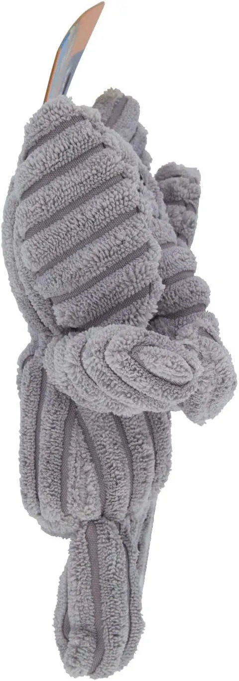 Vitakraft Safari Elefante Gioco Peluche per Cane con Squeaker e Corda - immagine 3