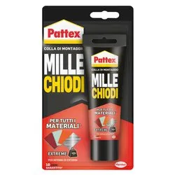 Pattex Mille Chiodi Extreme Adesivo di Montaggio, Bianco, 142g - immagine 1