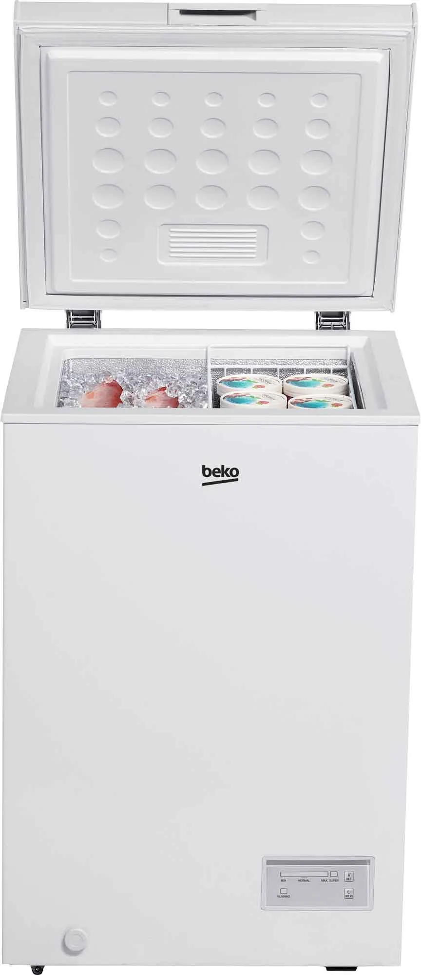 Beko CF100EWN Congelatore Orizzontale Statico Classe E Bianco - immagine 2