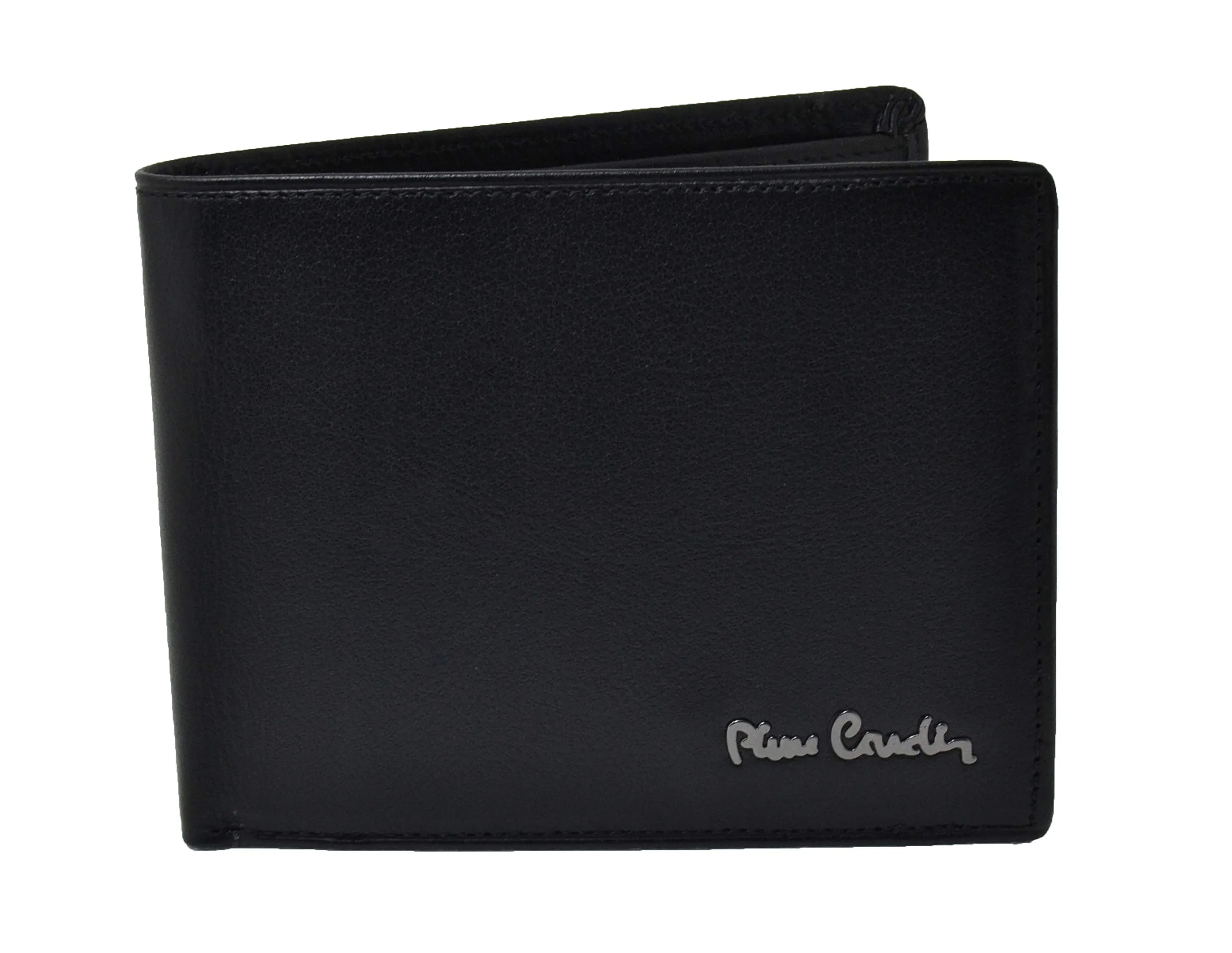Pierre Cardin Portafoglio Uomo in Vera Pelle Nero con Protezione RFID - immagine 1