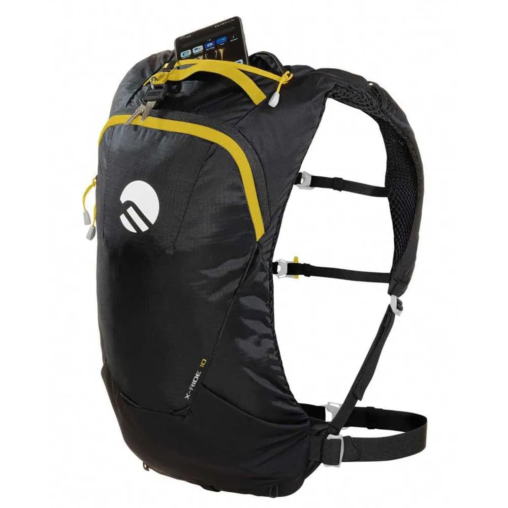 Ferrino X Ride 10 75857 OCC Zaino da Trail Running e Bicicletta, Nero - immagine 3