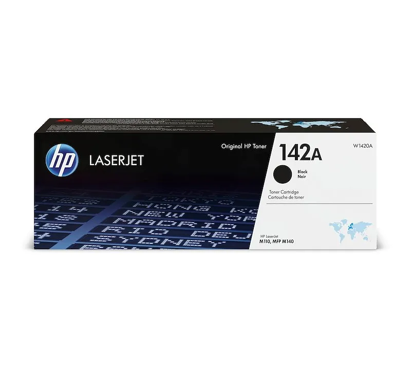 HP 142A Nero W1420A Cartuccia Toner per LaserJet M110w, M110we, M140w, M140we - immagine 1