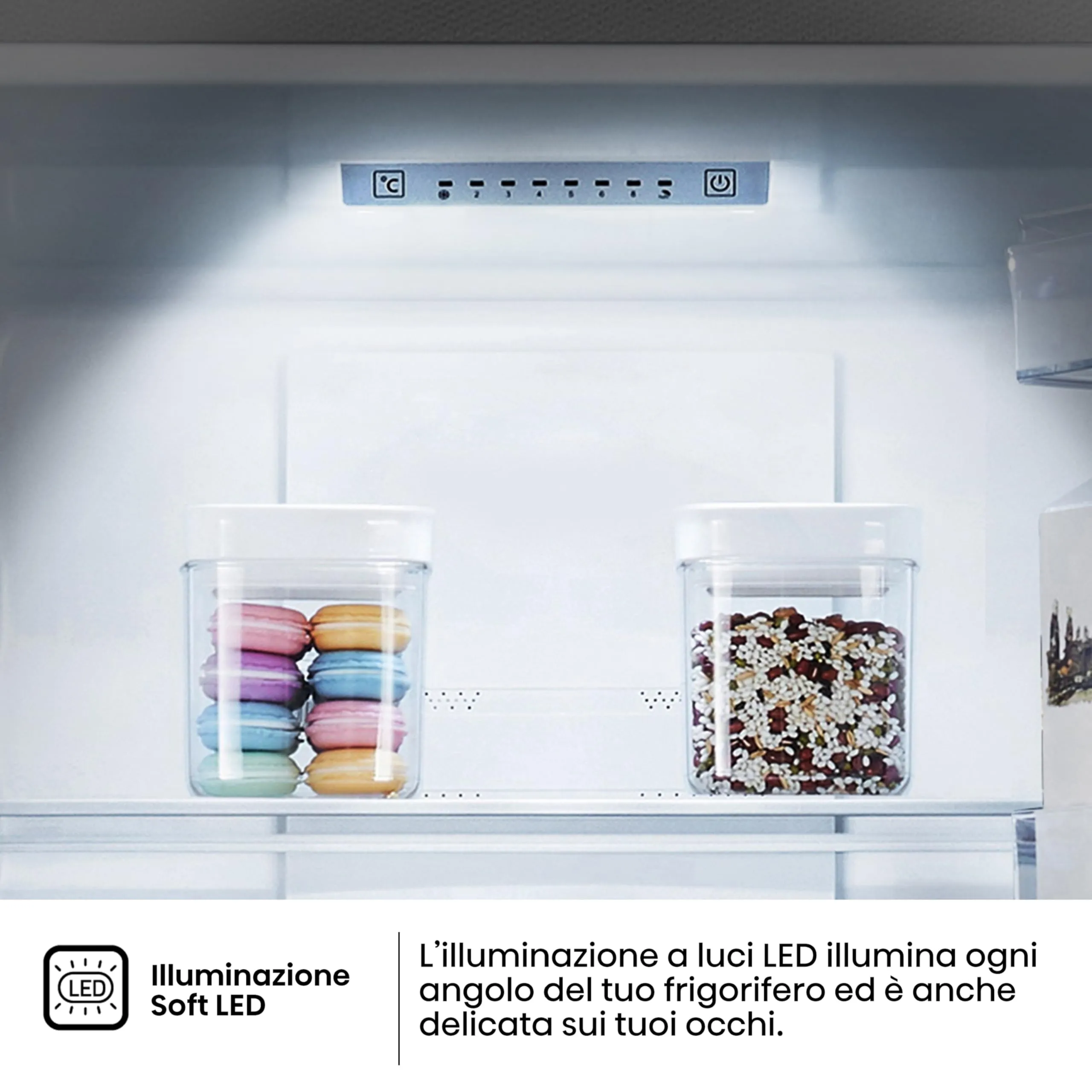 Hisense MC60300IE Frigorifero Combinato Total No Frost, 304 Litri, Classe E, Inox - immagine 10