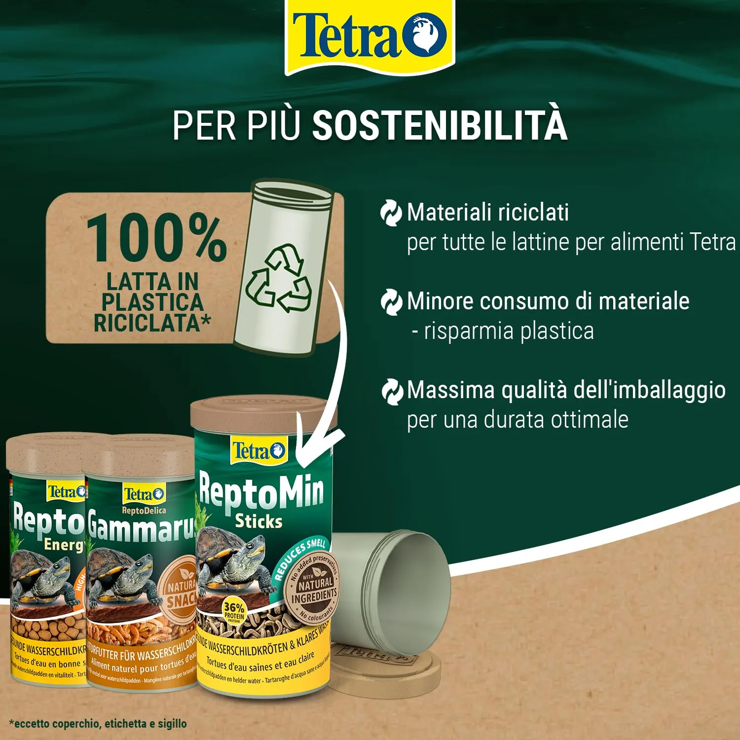 Tetra Gammarus Turtle Food, 250 ml - immagine 7