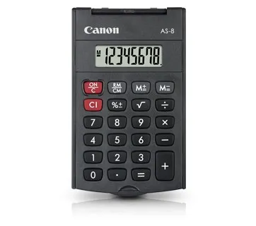 Canon AS-8 HB Calcolatrice Bianco/Grigio - immagine 1