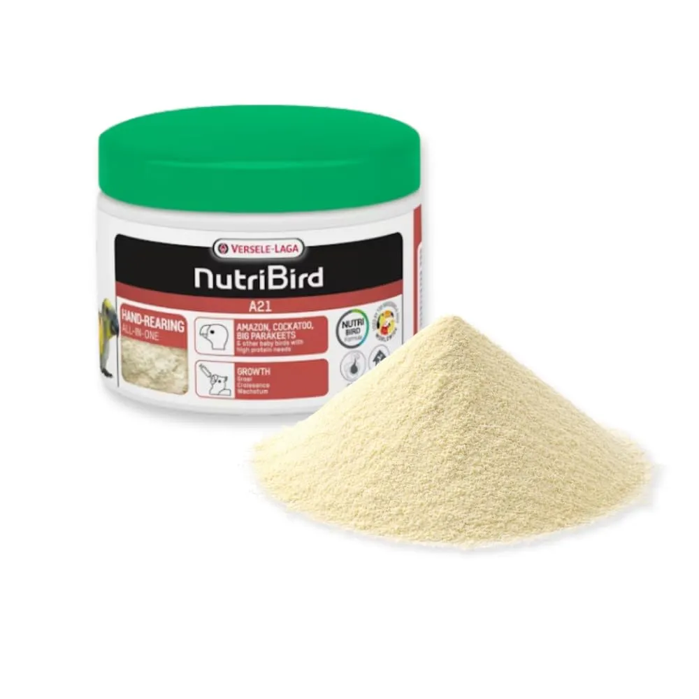 Versele-Laga NutriBird A21 Pappina da imbecco per uccelli con prebiotici, 2 x 250 g - immagine 3