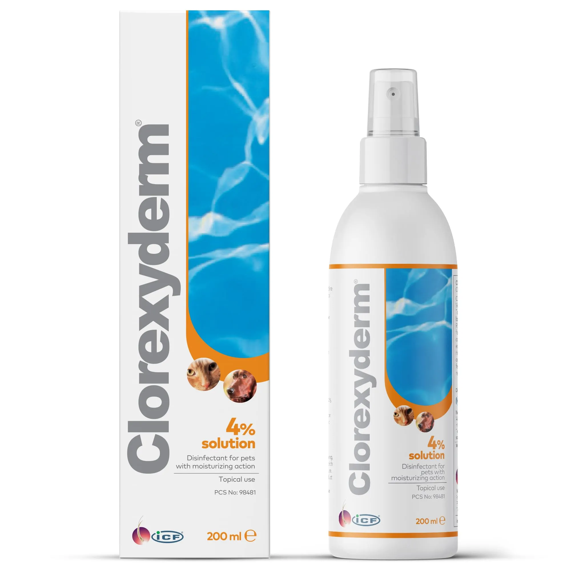 ICF Clorexyderm Soluzione 4% 200 ml - immagine 1