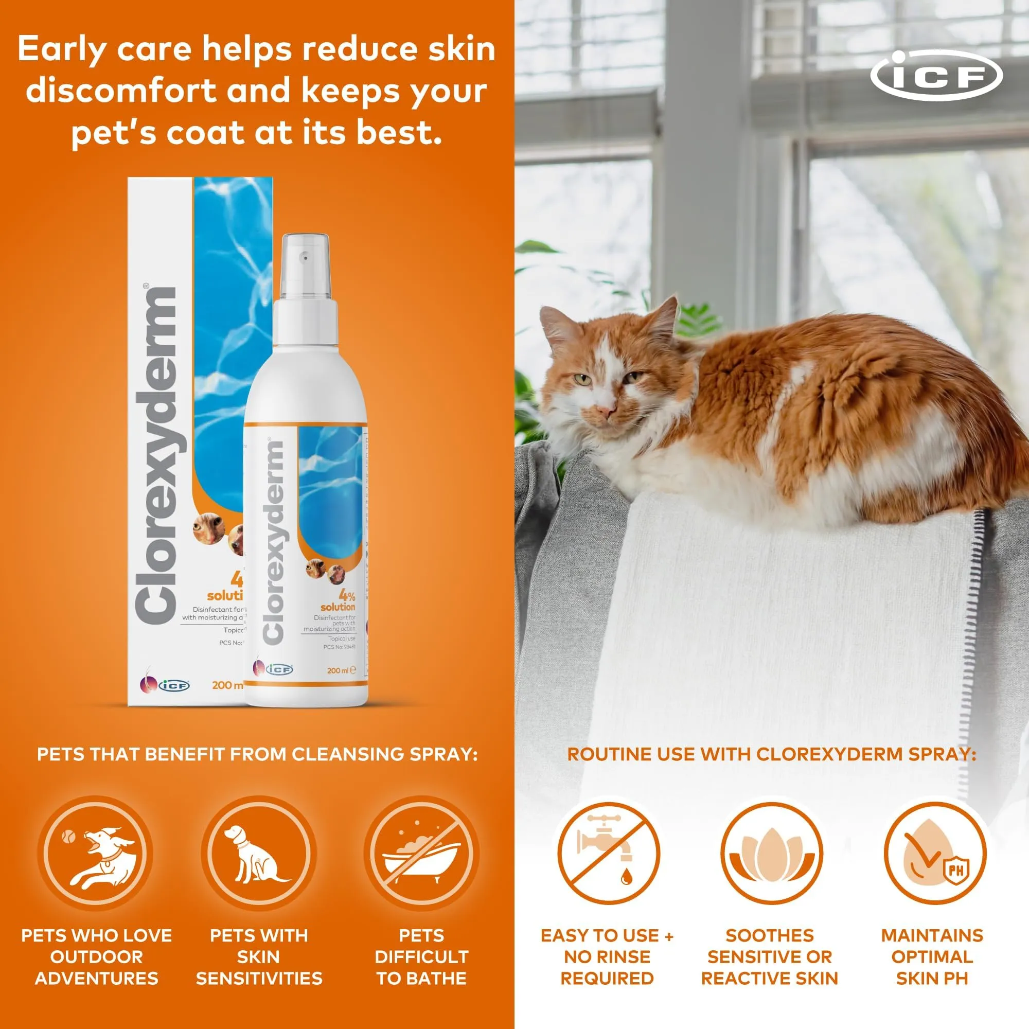 ICF Clorexyderm Soluzione 4% 200 ml - immagine 2