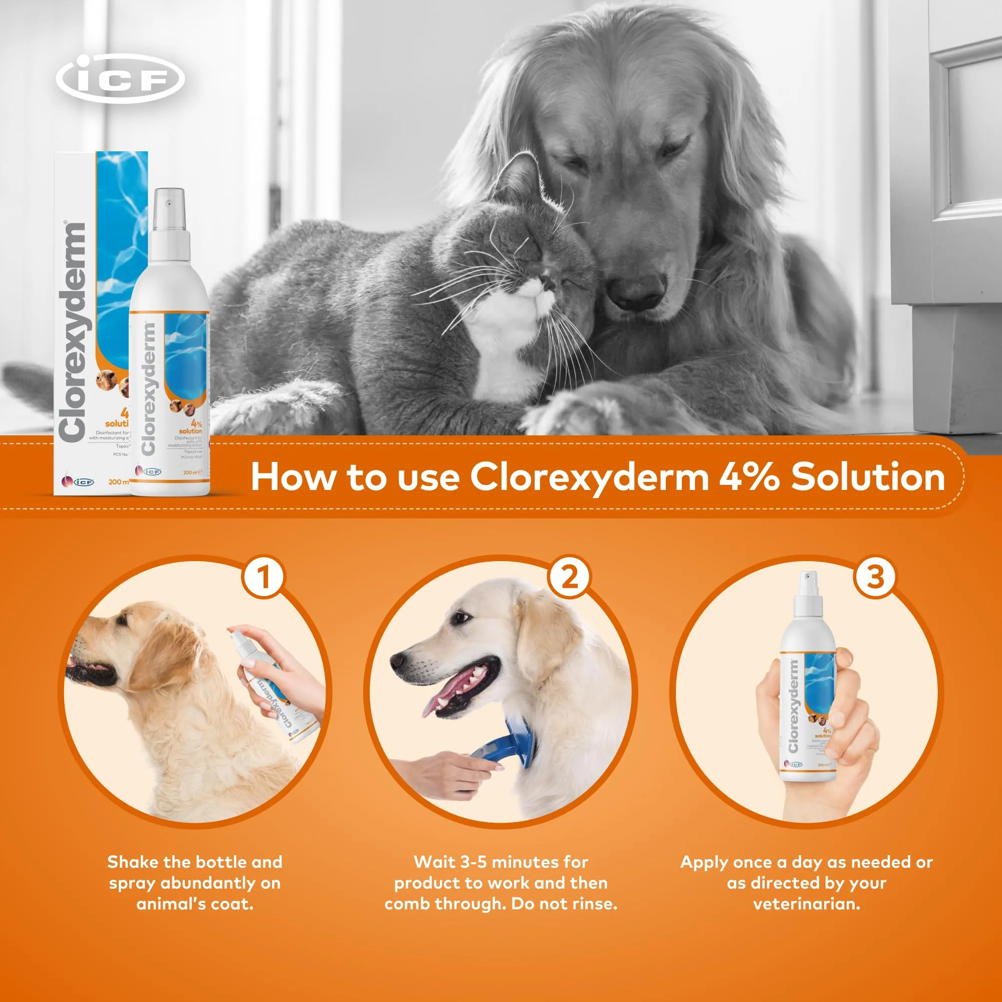 ICF Clorexyderm Soluzione 4% 200 ml - immagine 6