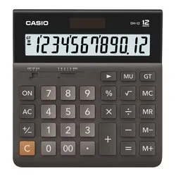 Casio DH-12BK Calcolatrice da Tavolo, Display a 12 Cifre, Nero - immagine 1