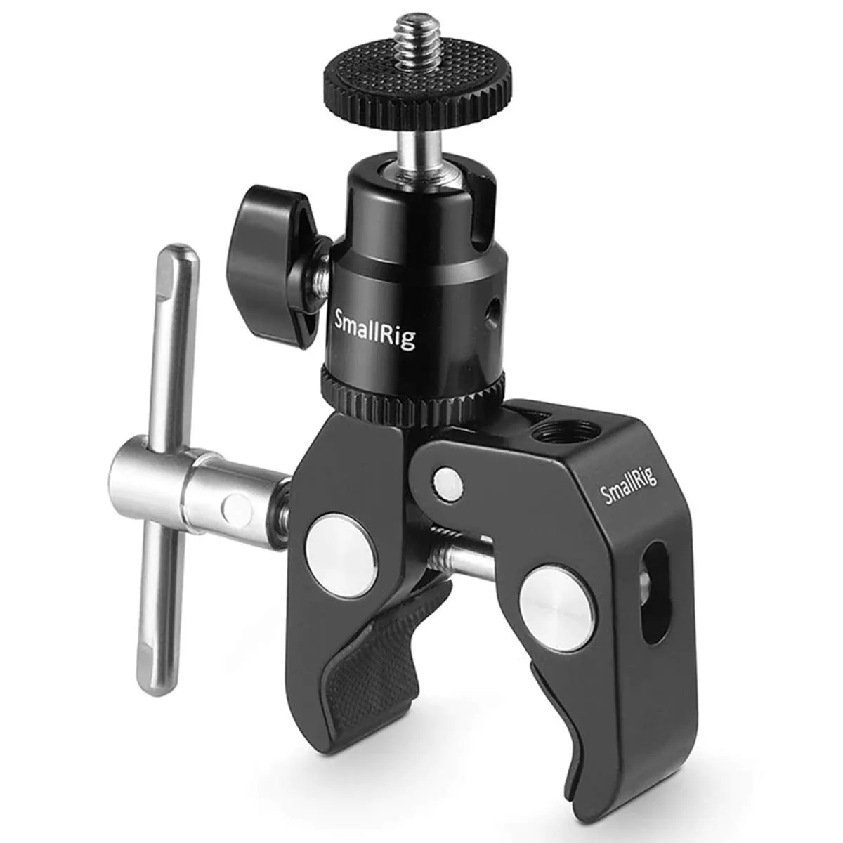 SmallRig Super Clamp Mount with Ball Head Adapter and Cold Shoe - 1124 - immagine 1