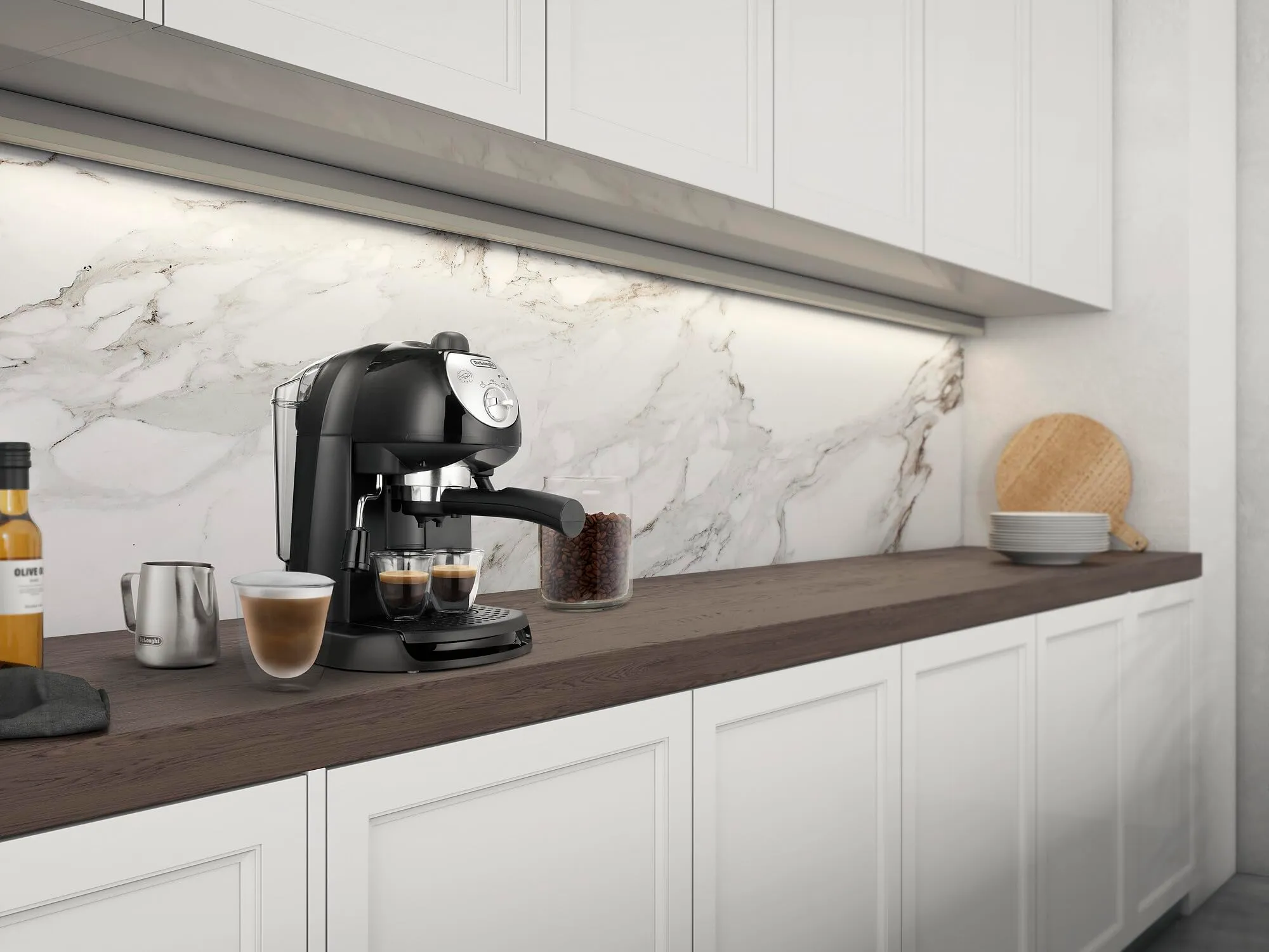 De'Longhi EC201.CD.B Macchina da Caffè Espresso e Cappuccino, Polvere o Cialde E.S.E., Serbatoio 1.1 L - immagine 10