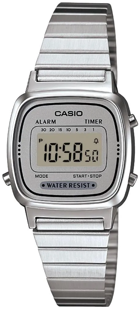 Casio LA70WA-7D Orologio da Donna Argentato - immagine 1
