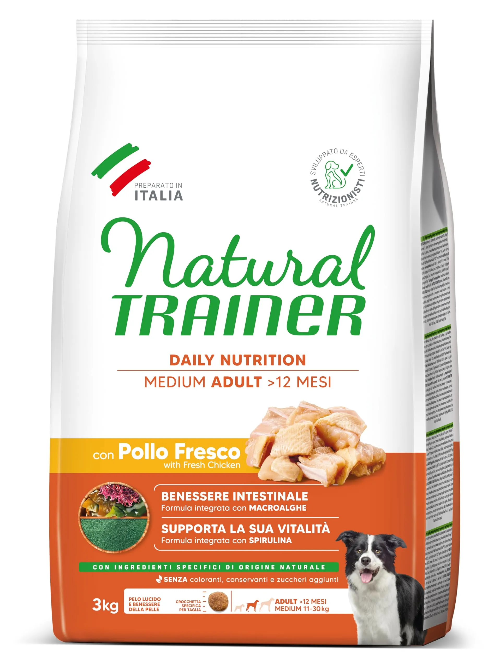 Trainer Natural Cibo per Cani Medium Adult, Pollo, 3 kg - immagine 7