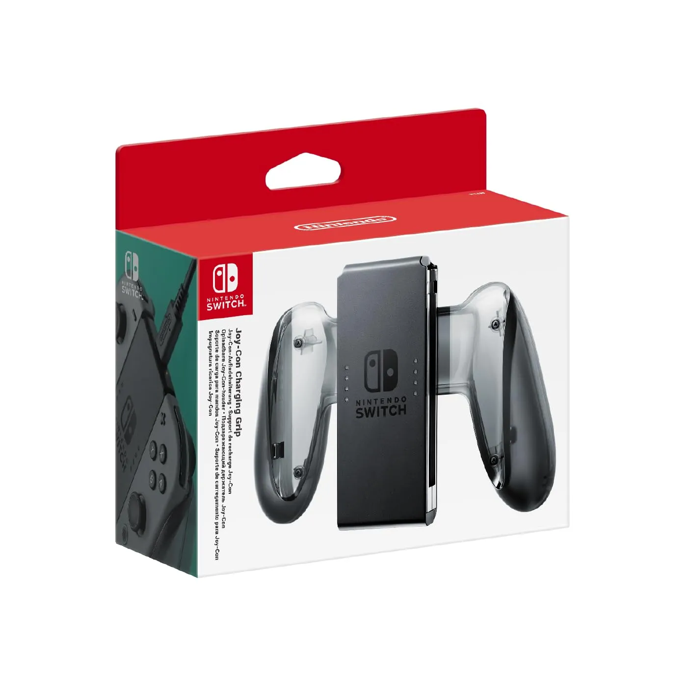 Nintendo Switch Joy-Con Charging Grip - Nero - immagine 1