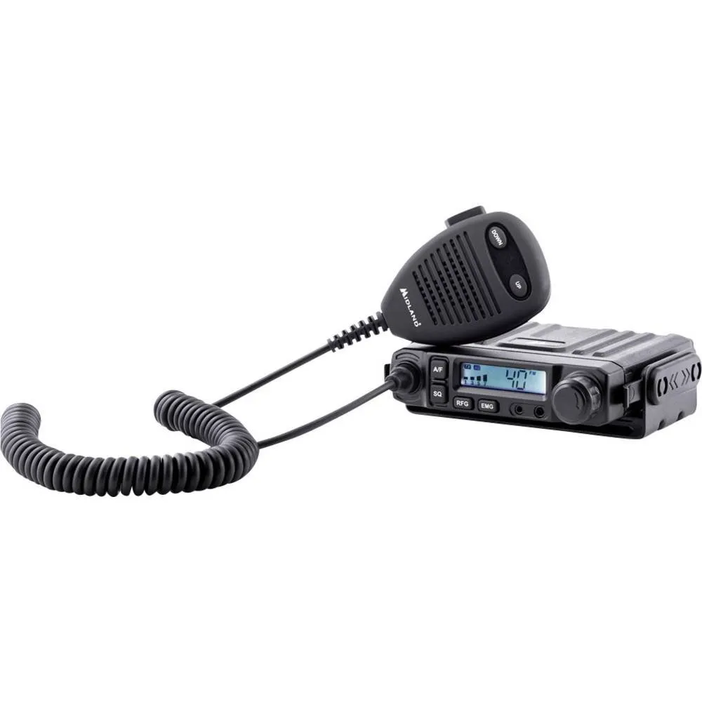 Midland M-Mini Radio CB Veicolare Multibanda 40 Canali AM/FM - immagine 1