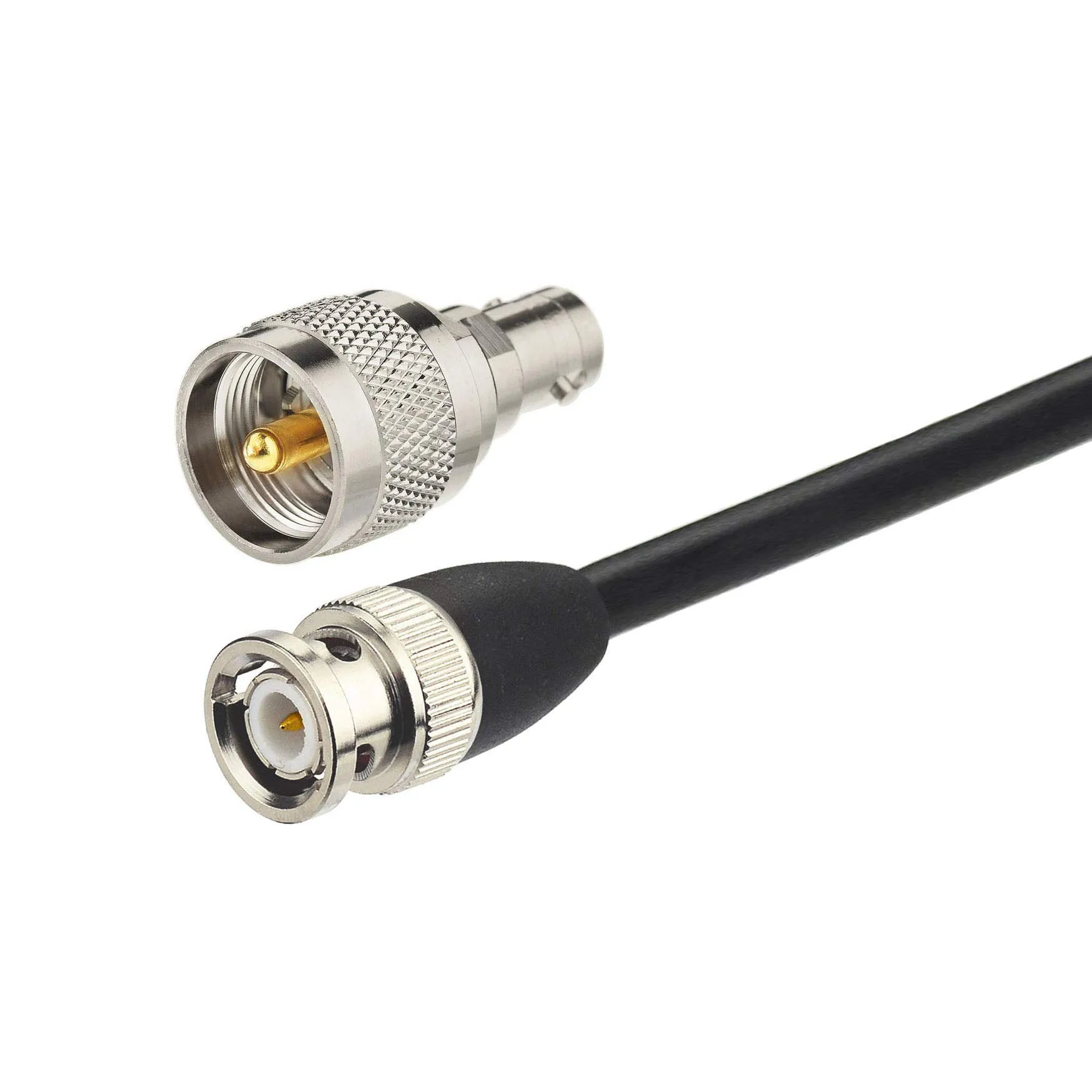 Bingfu Antenna CB Veicolare 27 MHz Frusta Flessibile con Connettore BNC e PL259 - immagine 6