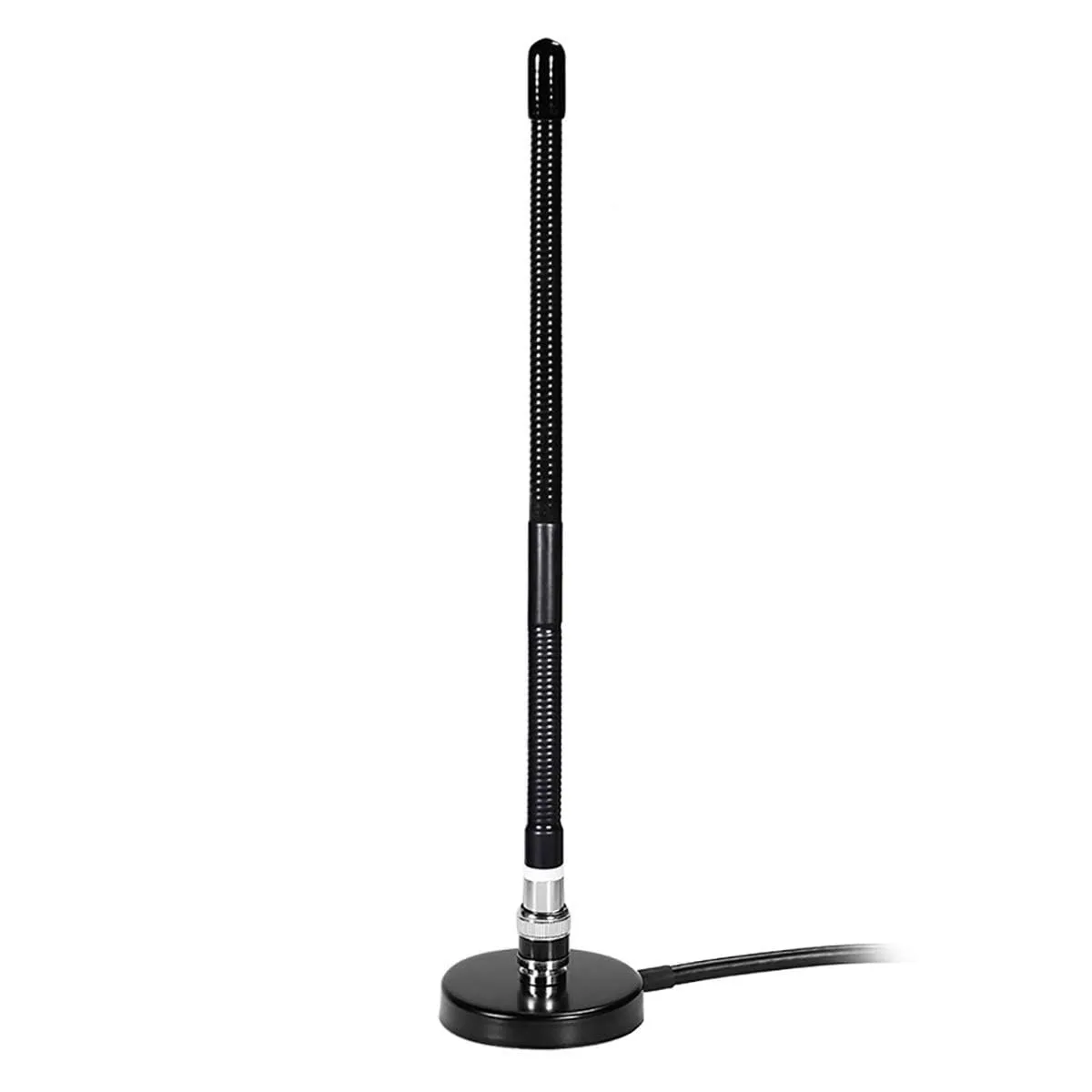 Bingfu Antenna CB Veicolare 27 MHz Frusta Flessibile con Connettore BNC e PL259 - immagine 8