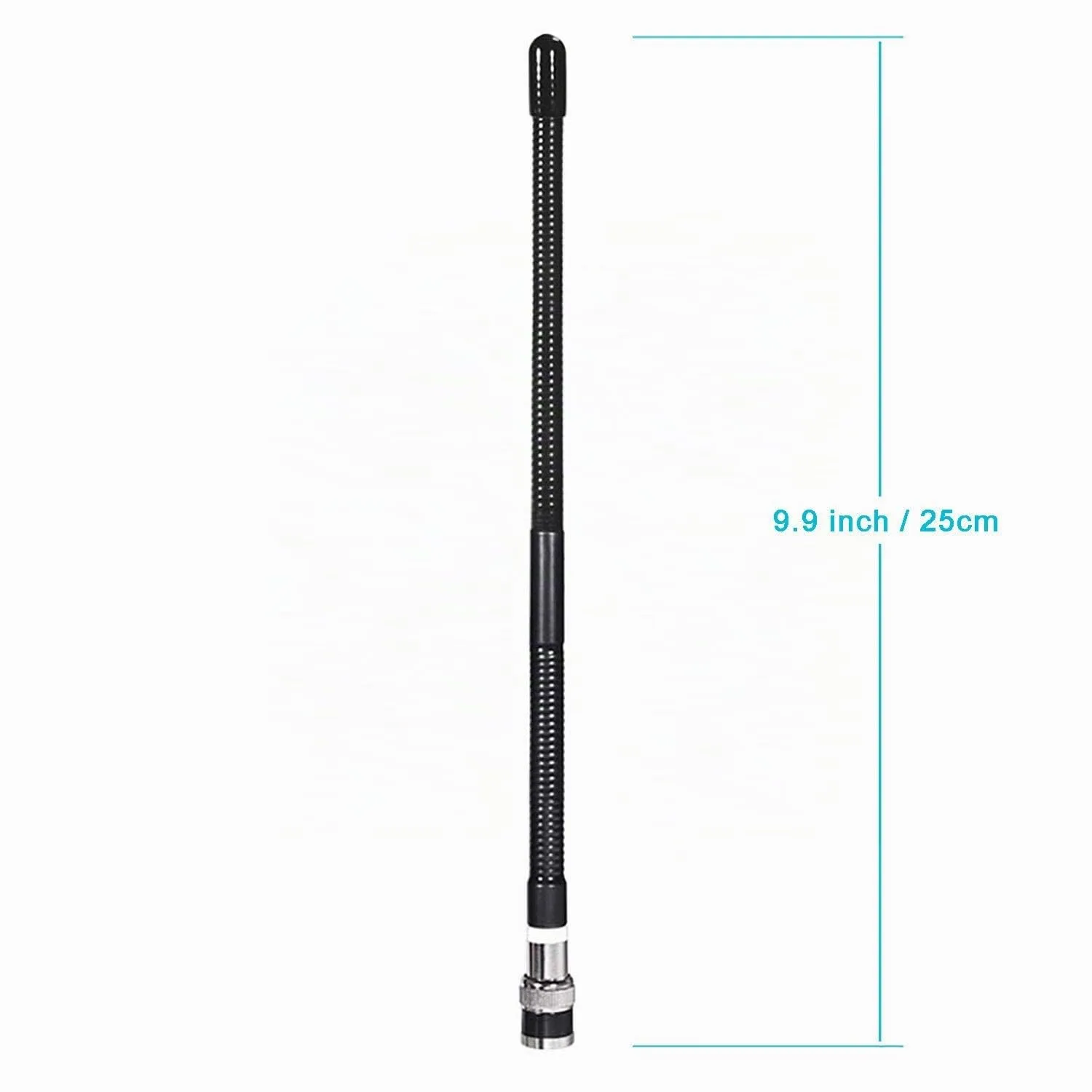 Bingfu Antenna CB Veicolare 27 MHz Frusta Flessibile con Connettore BNC e PL259 - immagine 9