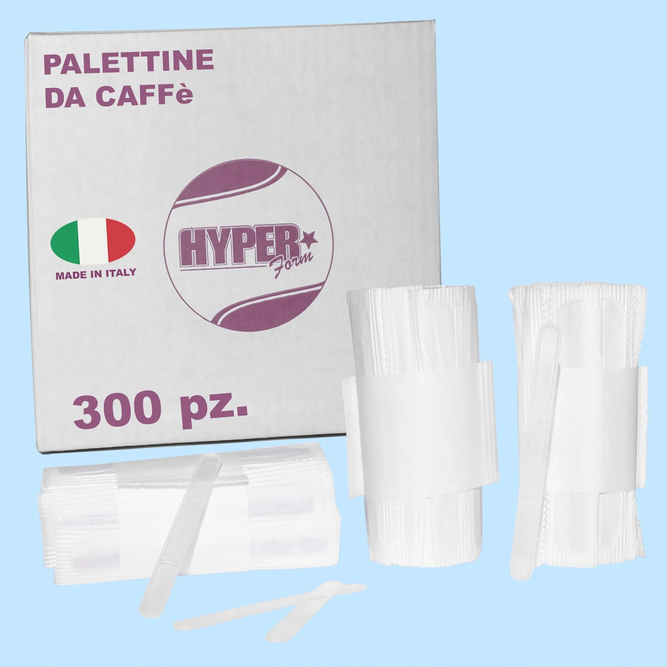 HYPER form Palette Caffe', 300 pezzi, Trasparente - immagine 6