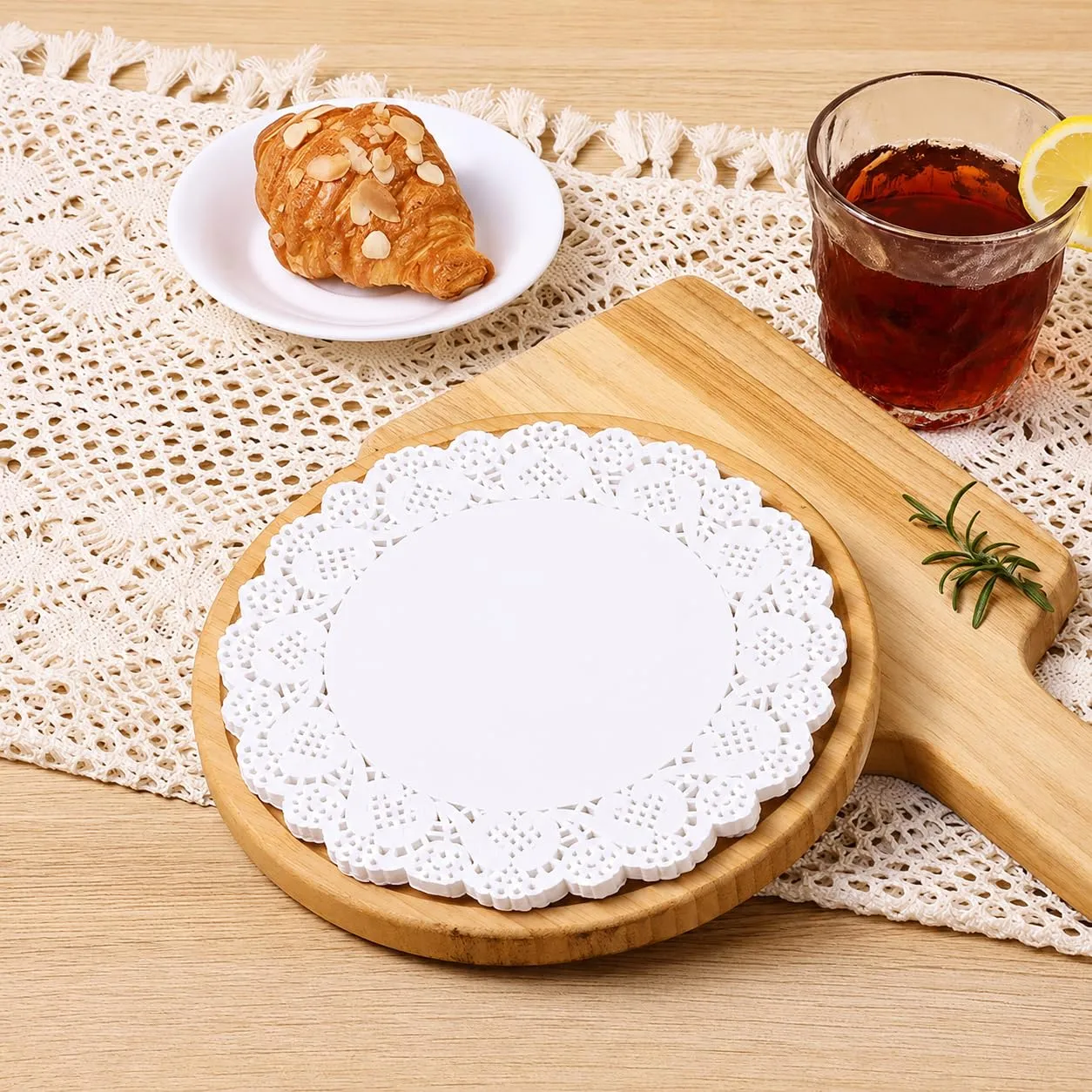 Selecto Bake Centrini in Carta Pizzo per Torte, 16,5 cm, Bianco, 100 Pezzi - immagine 2